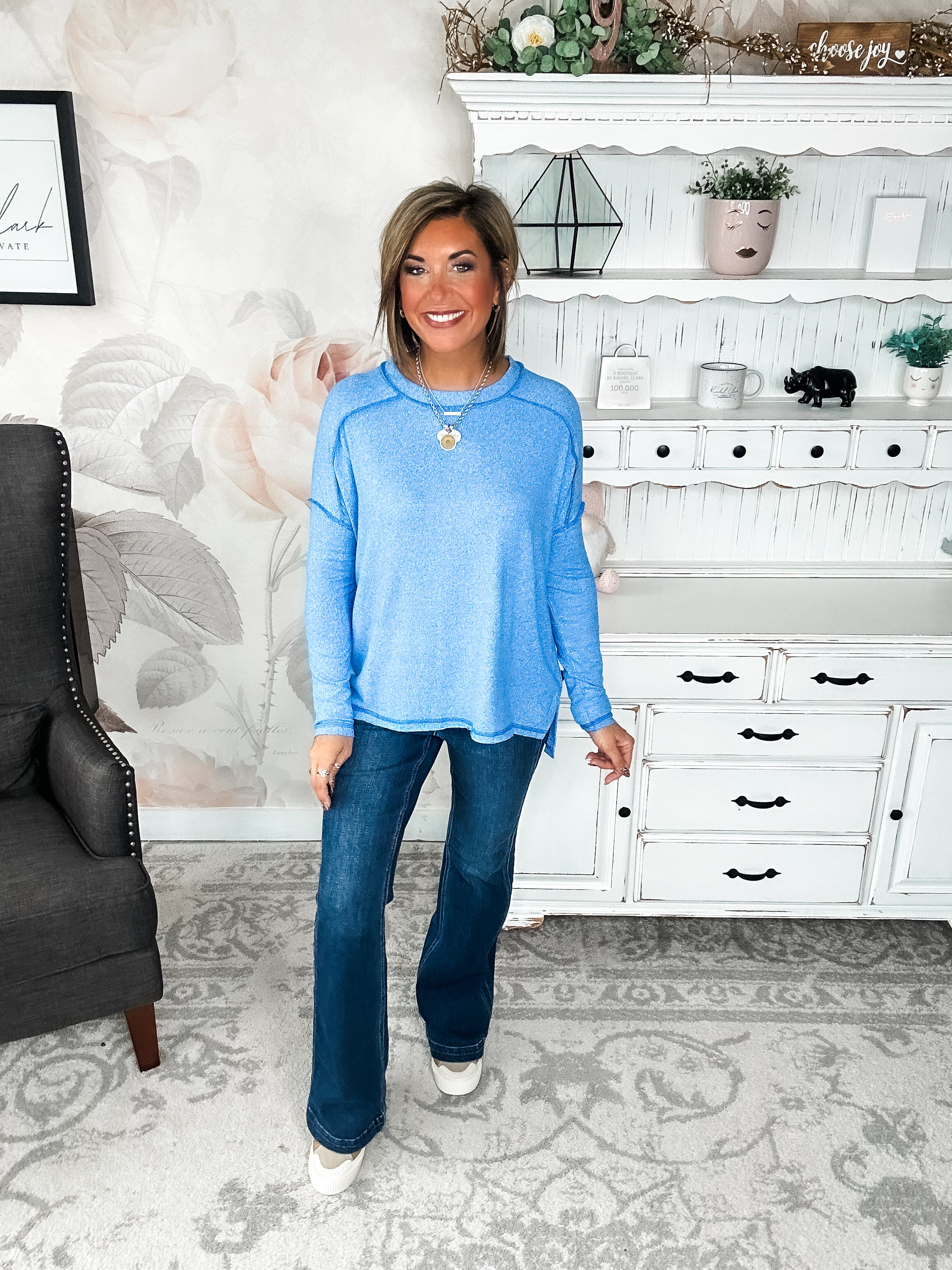 BLACK FRIDAY EXCLUSIVE - Midnight Mover Pullover - Ocean Blue