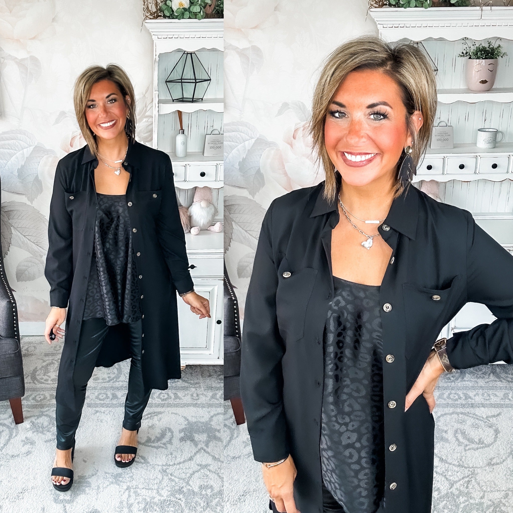 Remember Your Heart Tank - Black