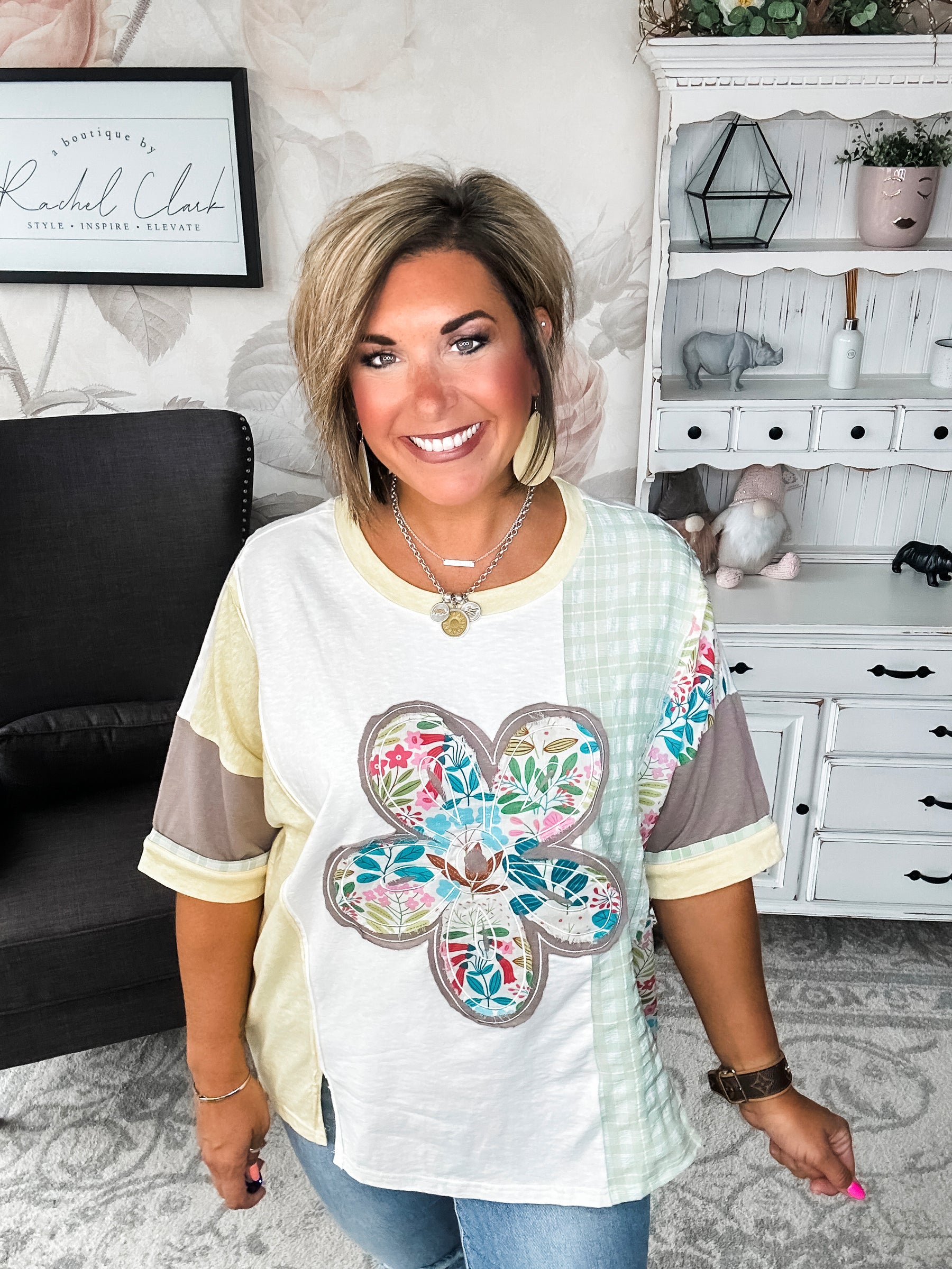 Anything Goes Girl Tunic Top