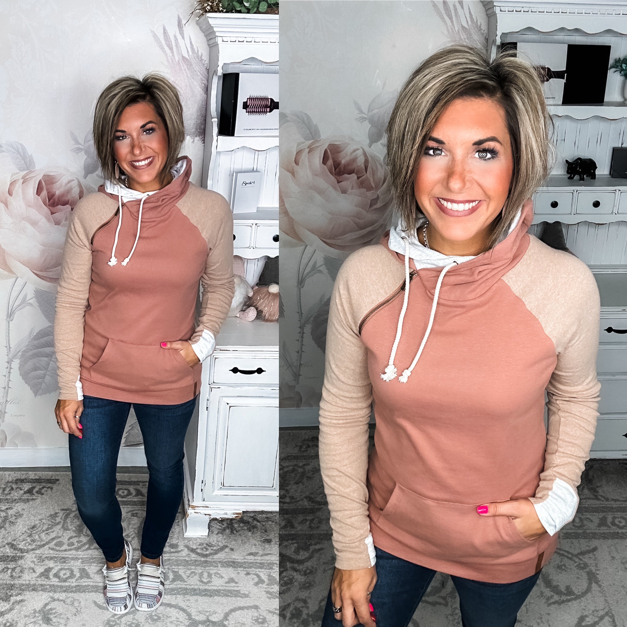 Ampersand Avenue - Doublehood™ Sweatshirt - Kiss & Tell