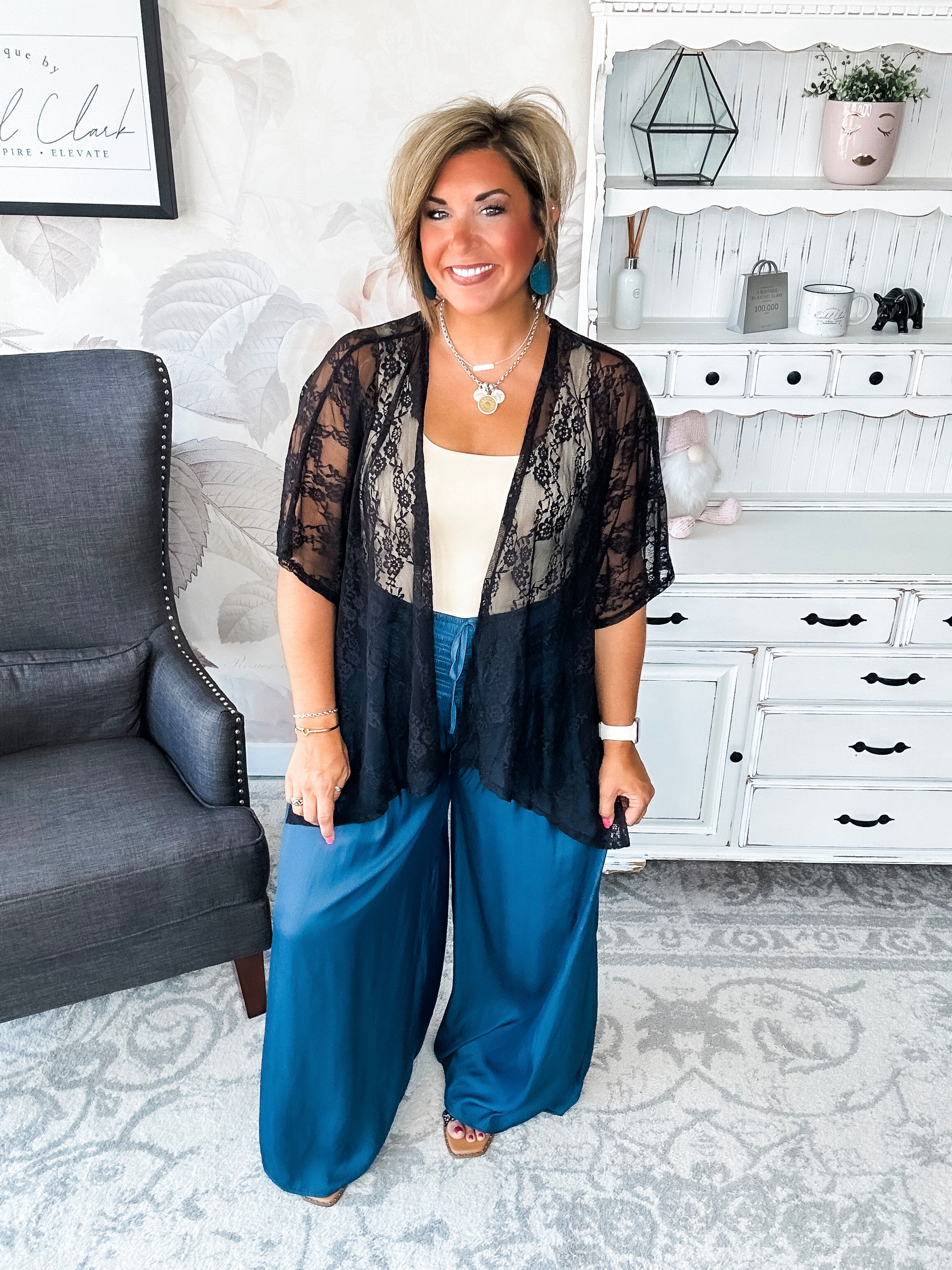 Natural Obsession Kimono - Black