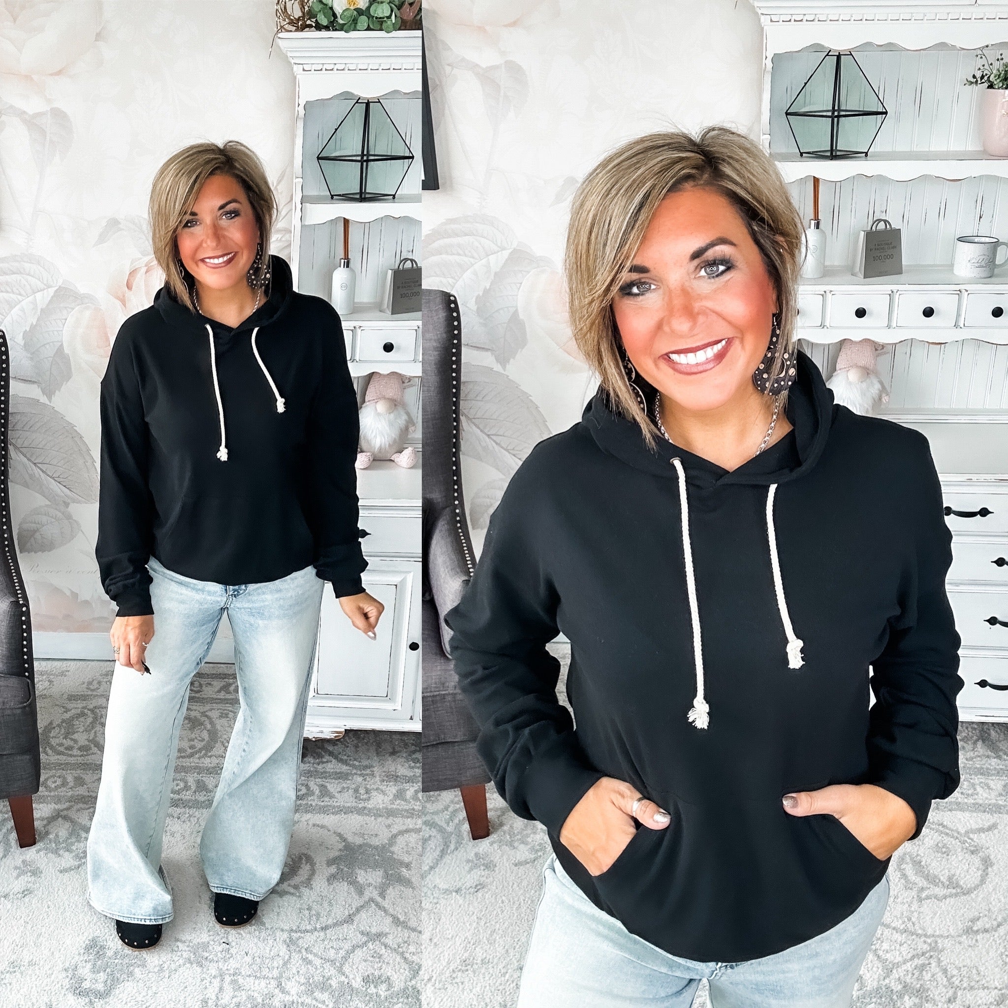 Ampersand Avenue Performance Fleece University Hoodie - Poppy Seed