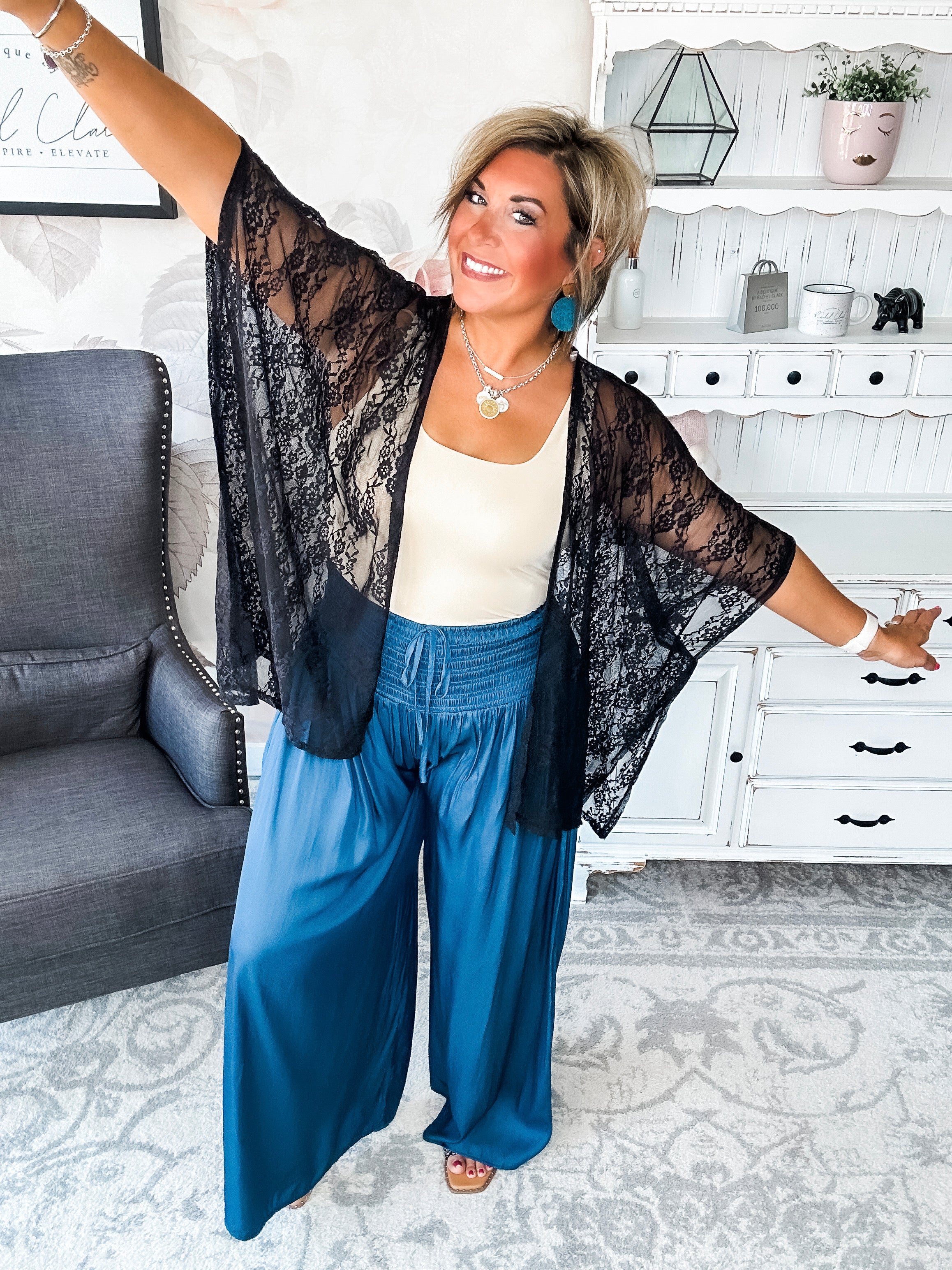 Natural Obsession Kimono - Black
