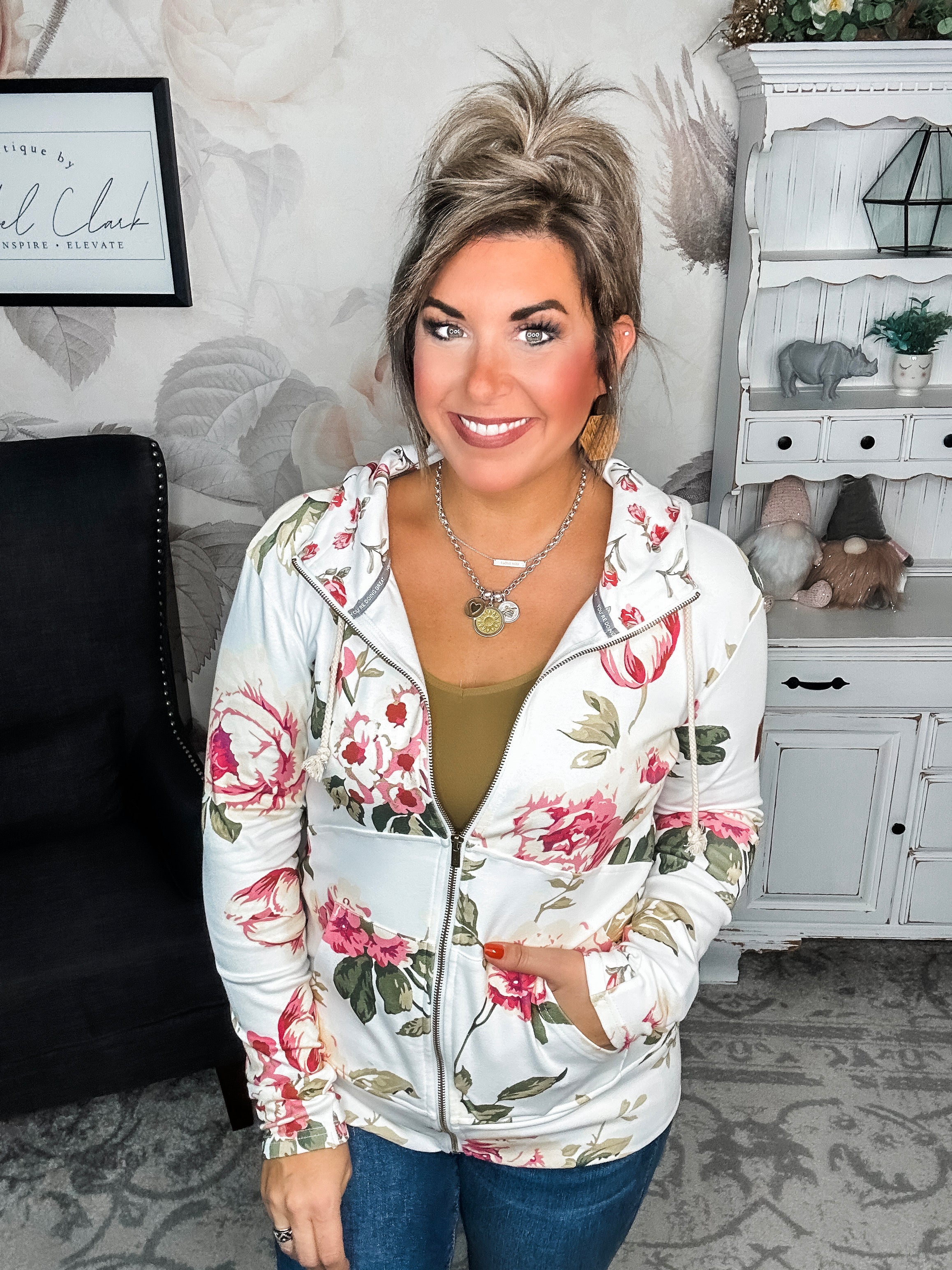 Ampersand Avenue Fullzip Sweatshirt - Most Of Fall
