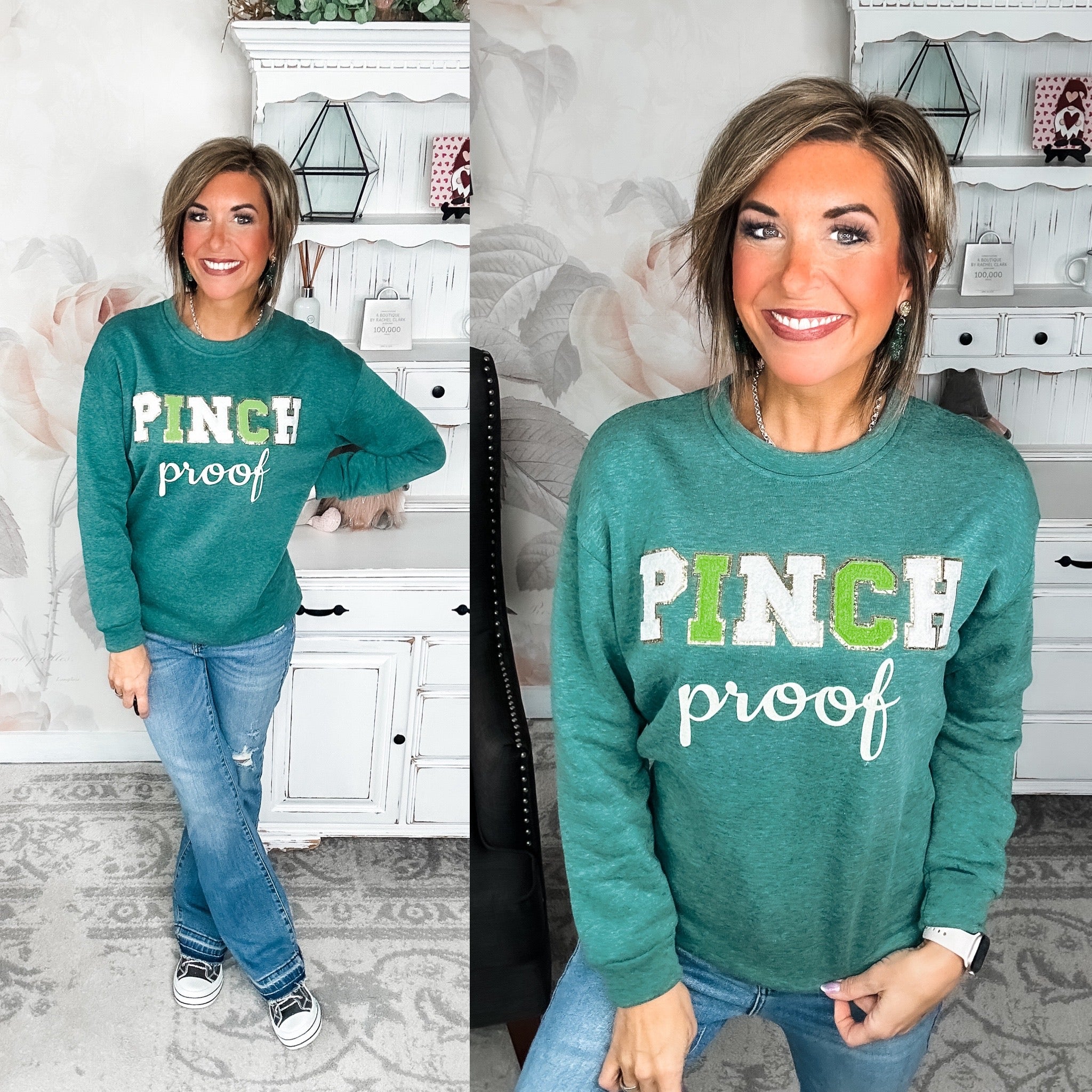 Pinch Proof Chenille Sweatshirt