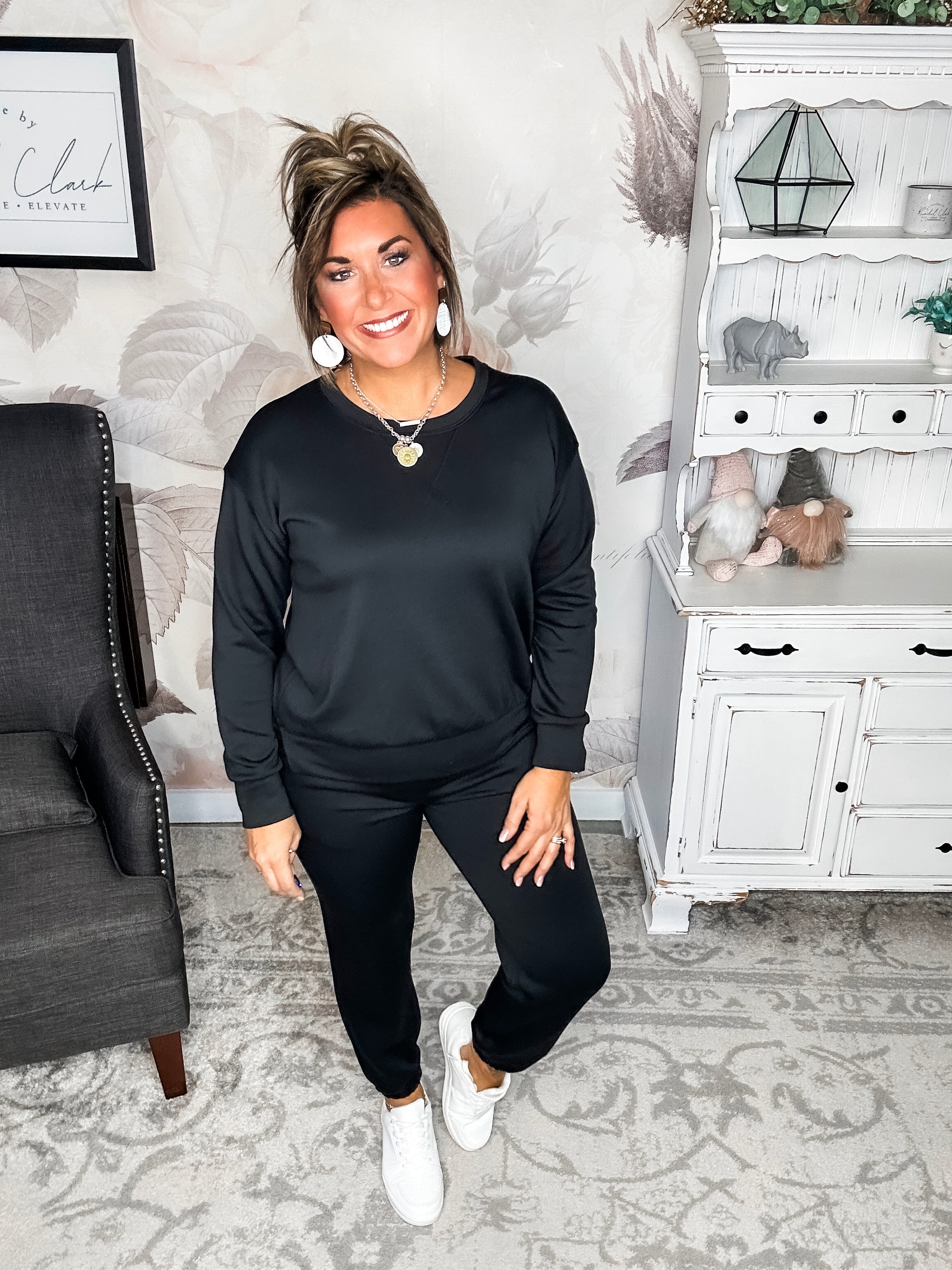 Classy On The Weekend Set - Black