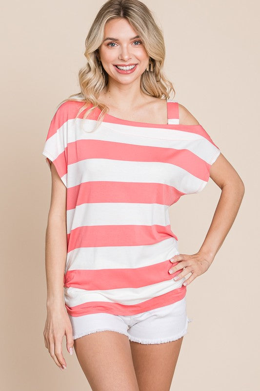 I Know Better Top - Coral