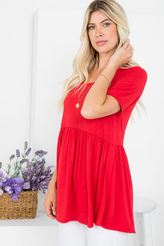 Be A Big Star Babydoll Tunic