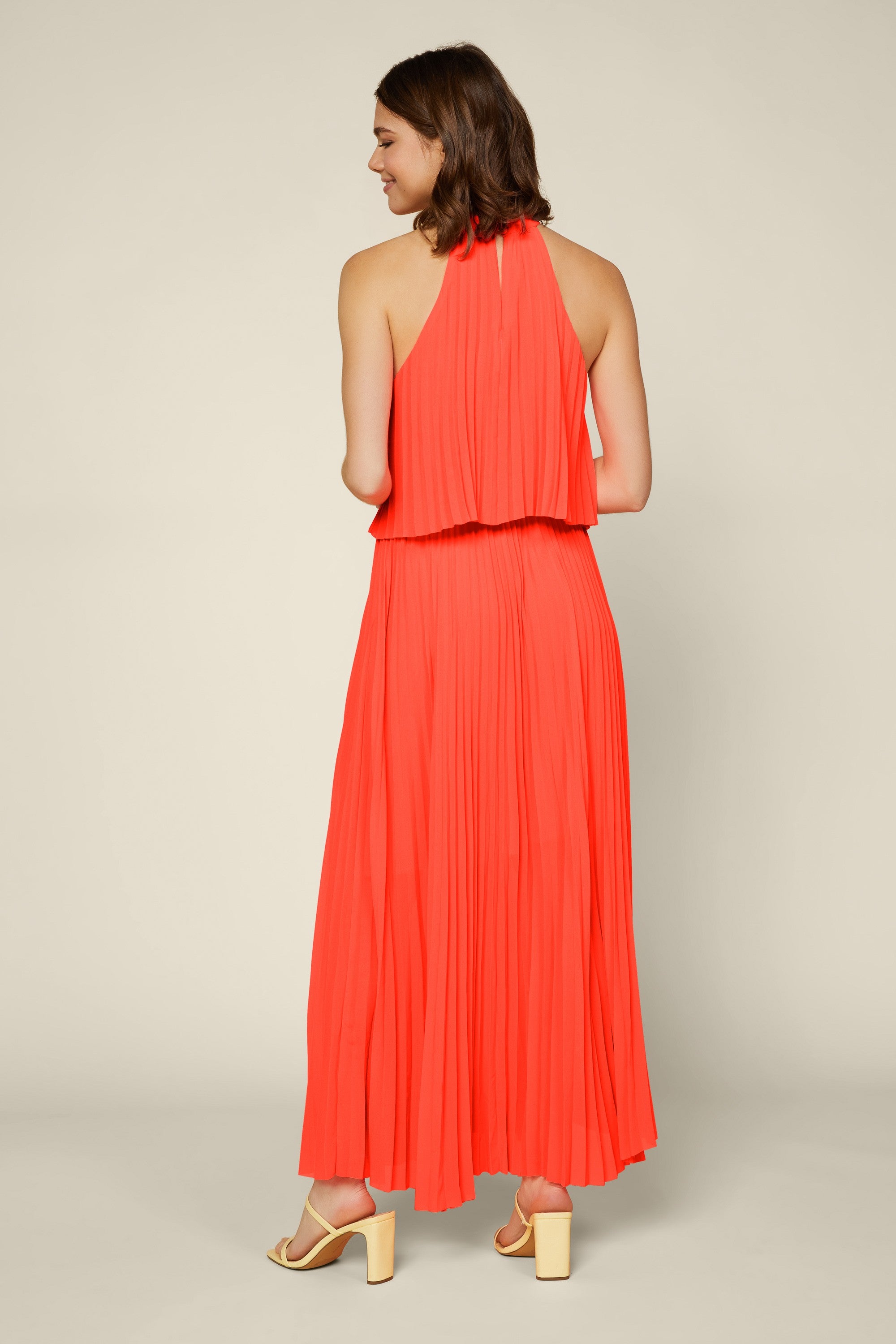 Not Without You Dress - Neon Orange