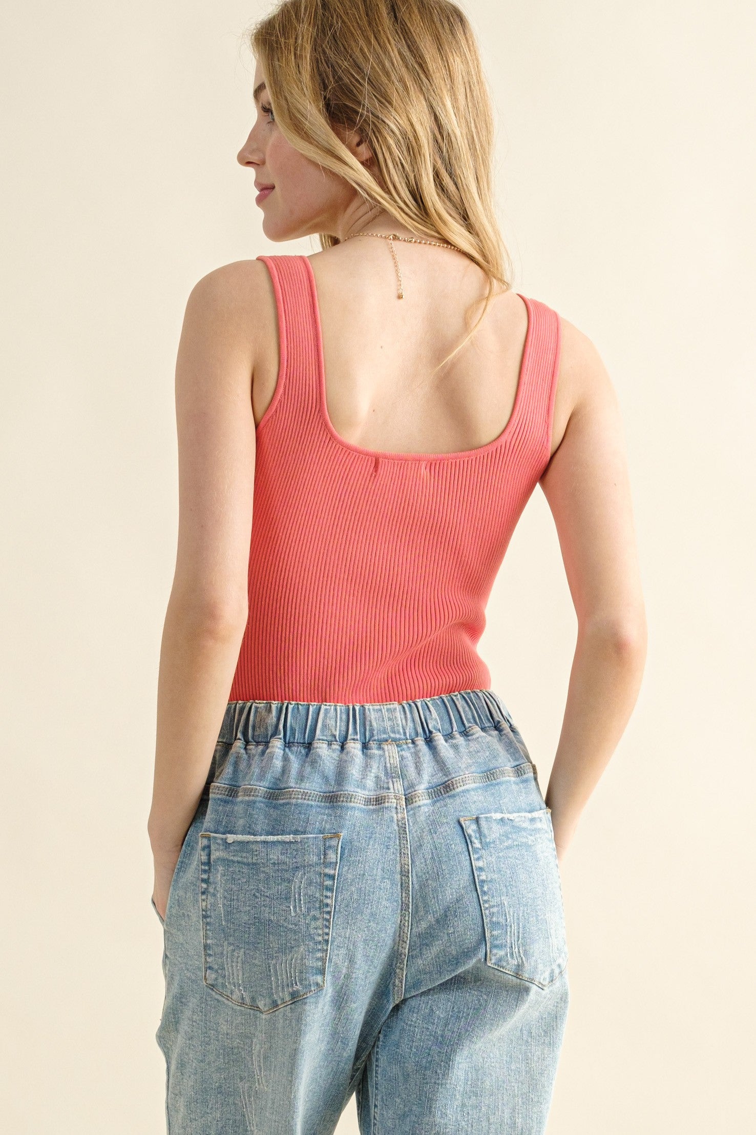 Something Good is Happening Bodysuit - Coral