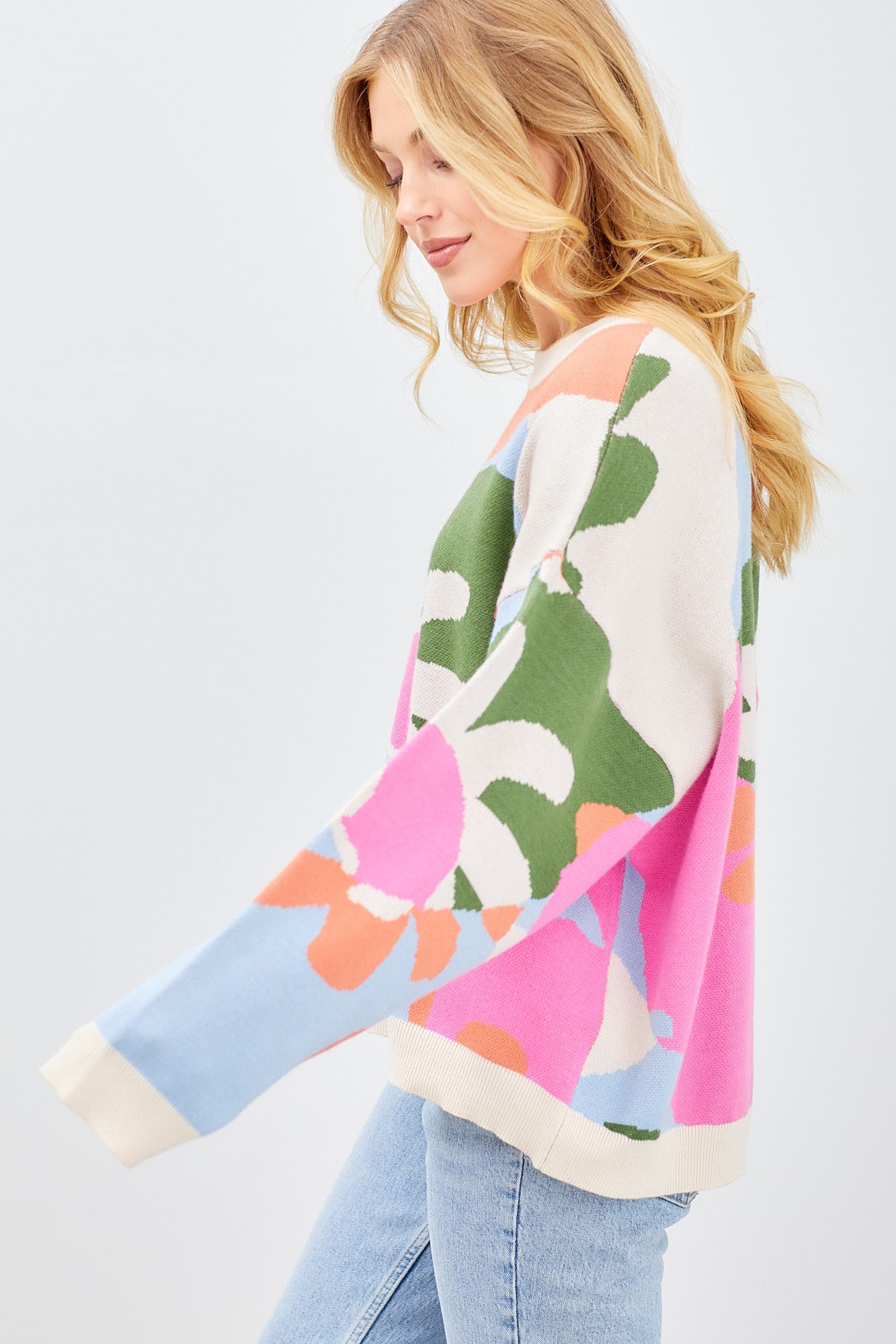 Memories of Before Floral Sweater