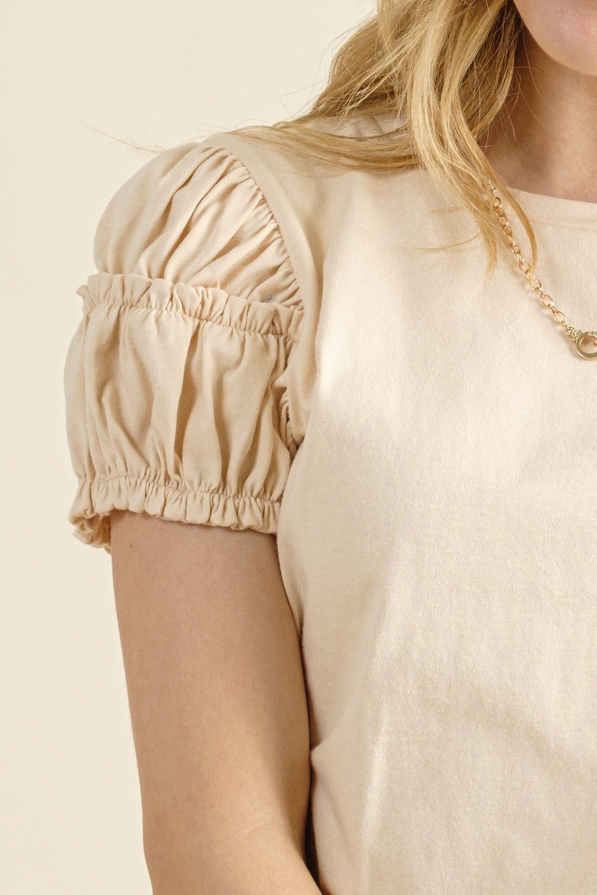In Your Eyes Puff Sleeve Top