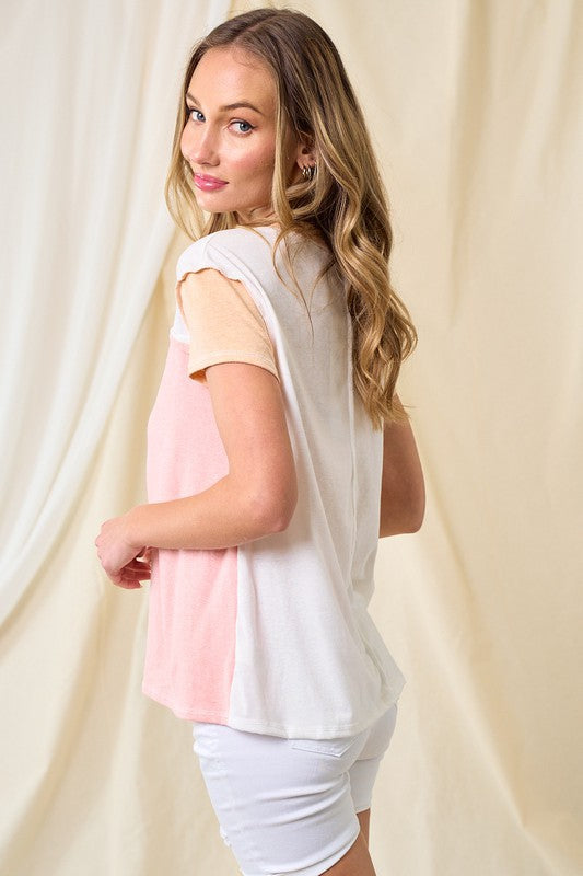 Keep On Trying Tee - Pink