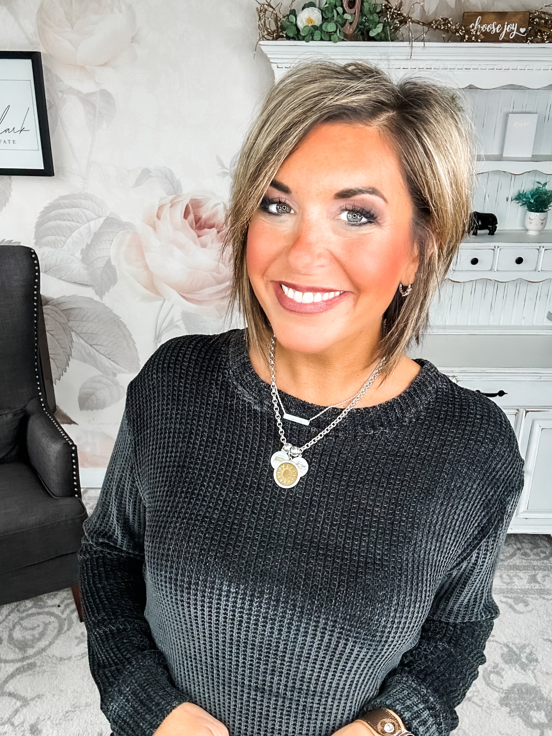 BLACK FRIDAY EXCLUSIVE - Moonlight Mixer Sweater - Black