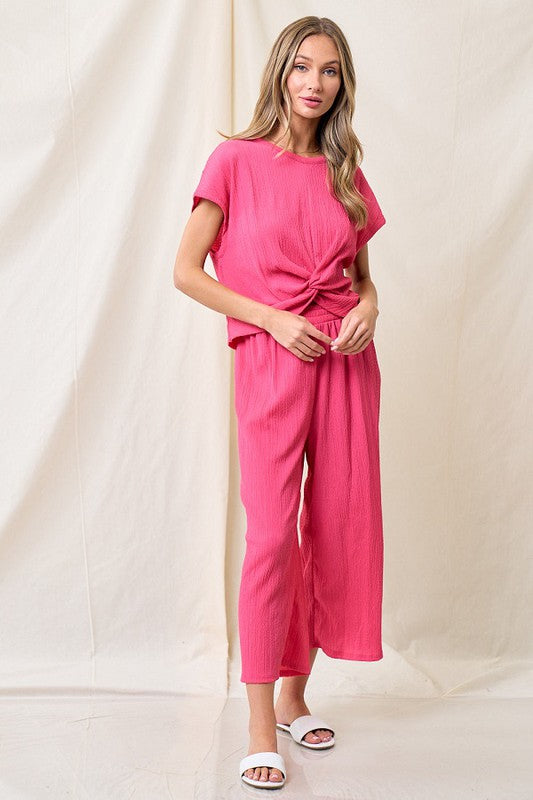 Just Like You Top - Fuchsia