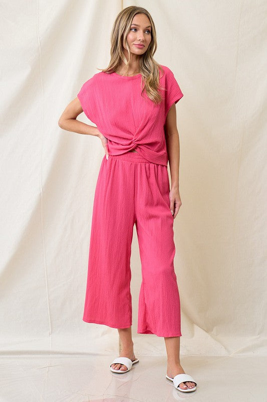 Just Like You Top - Fuchsia