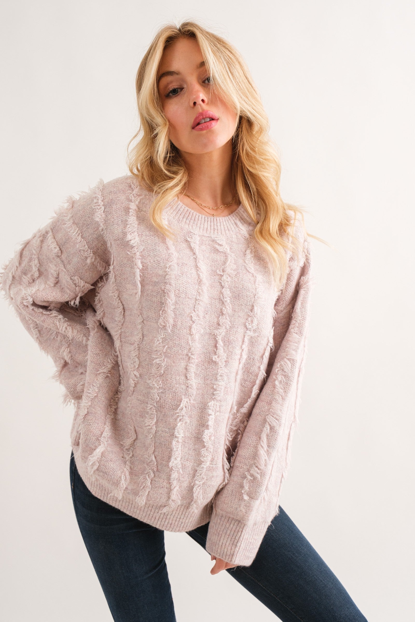 On the Fritz Fringe Sweater