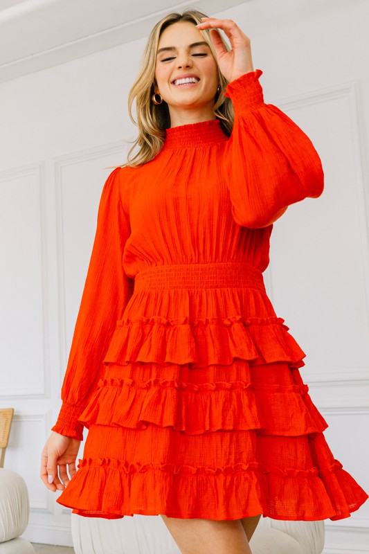 Bring The Party Tiered Dress