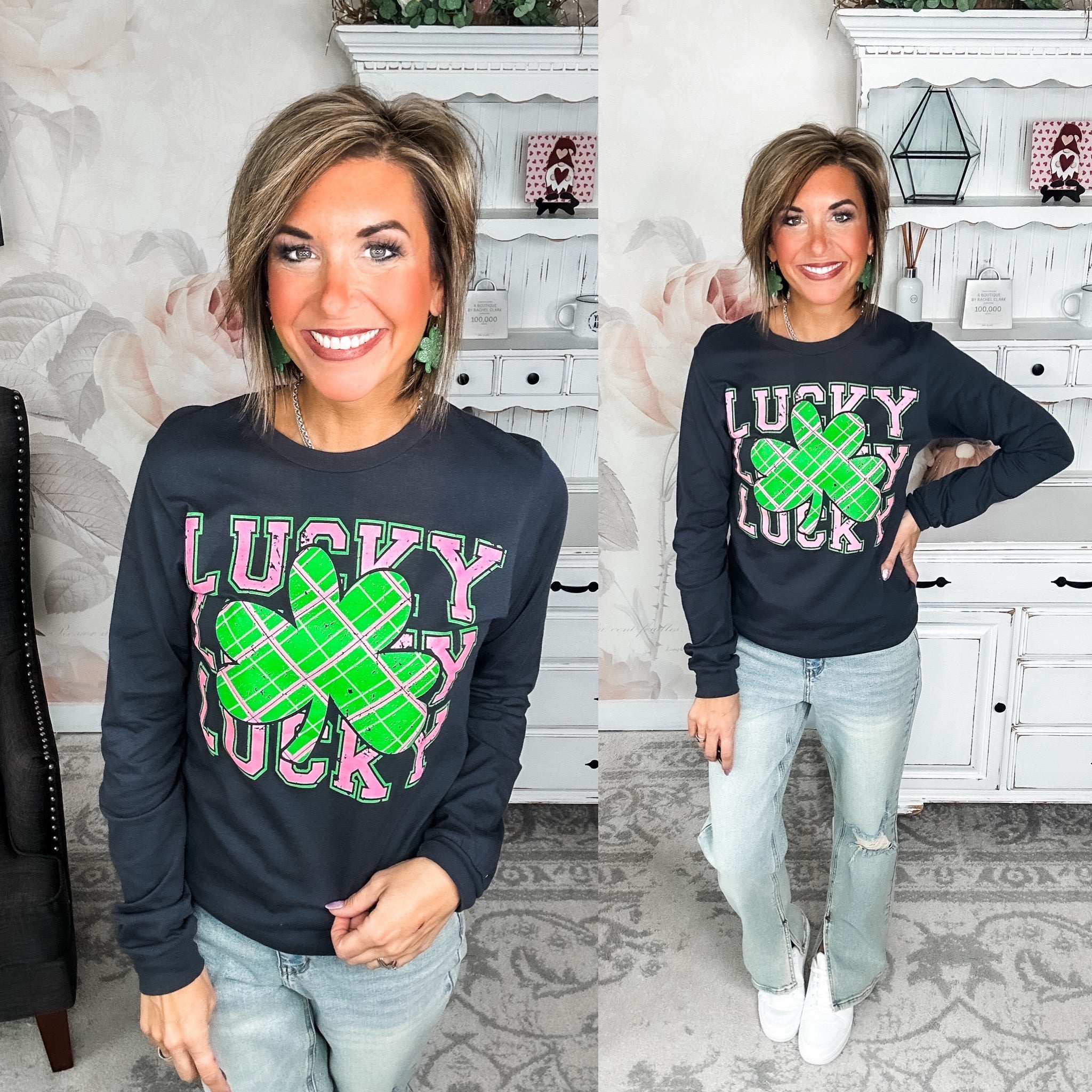 Triple Lucky Graphic Tee