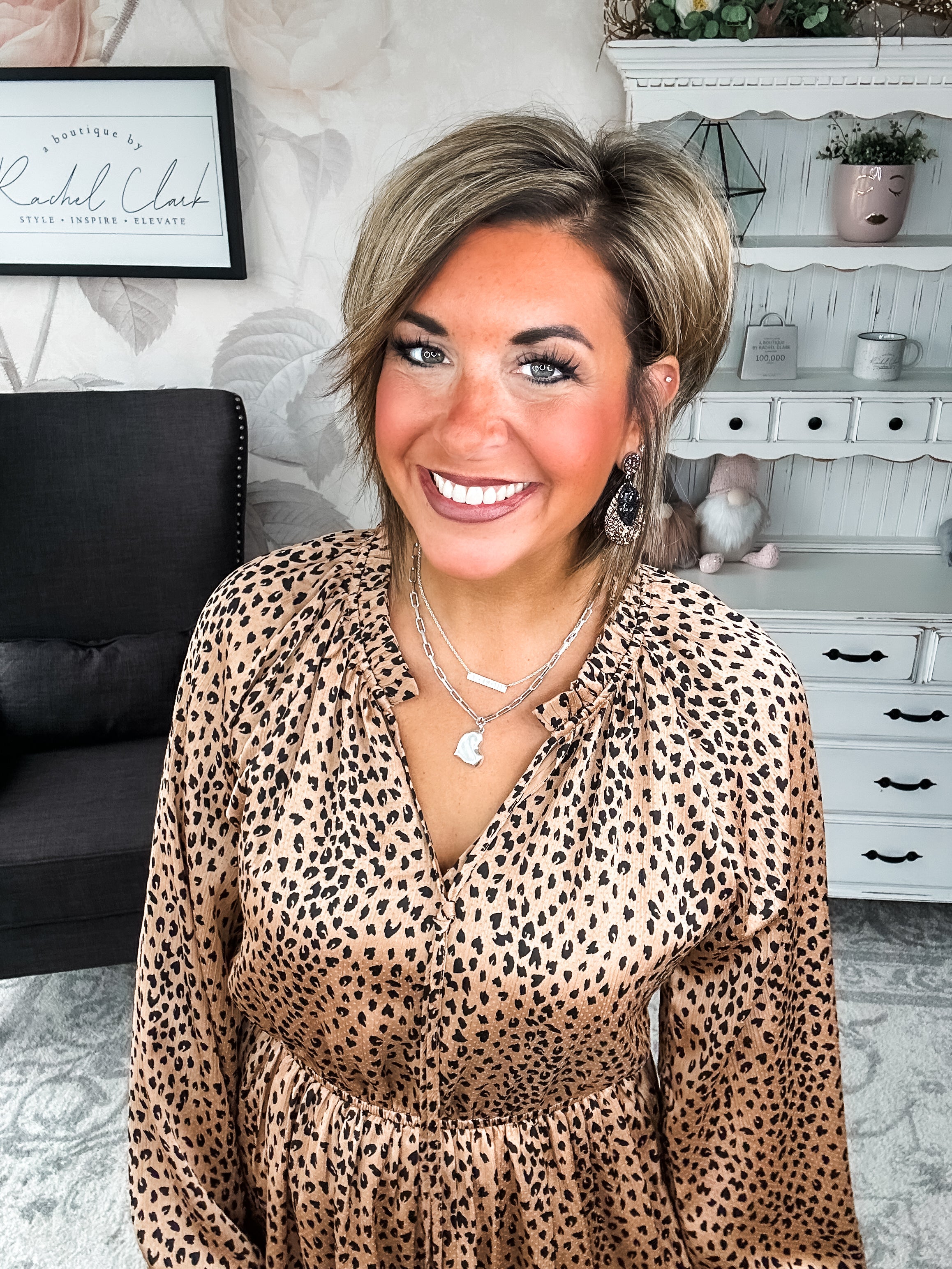 You're On It Ruffle Dress