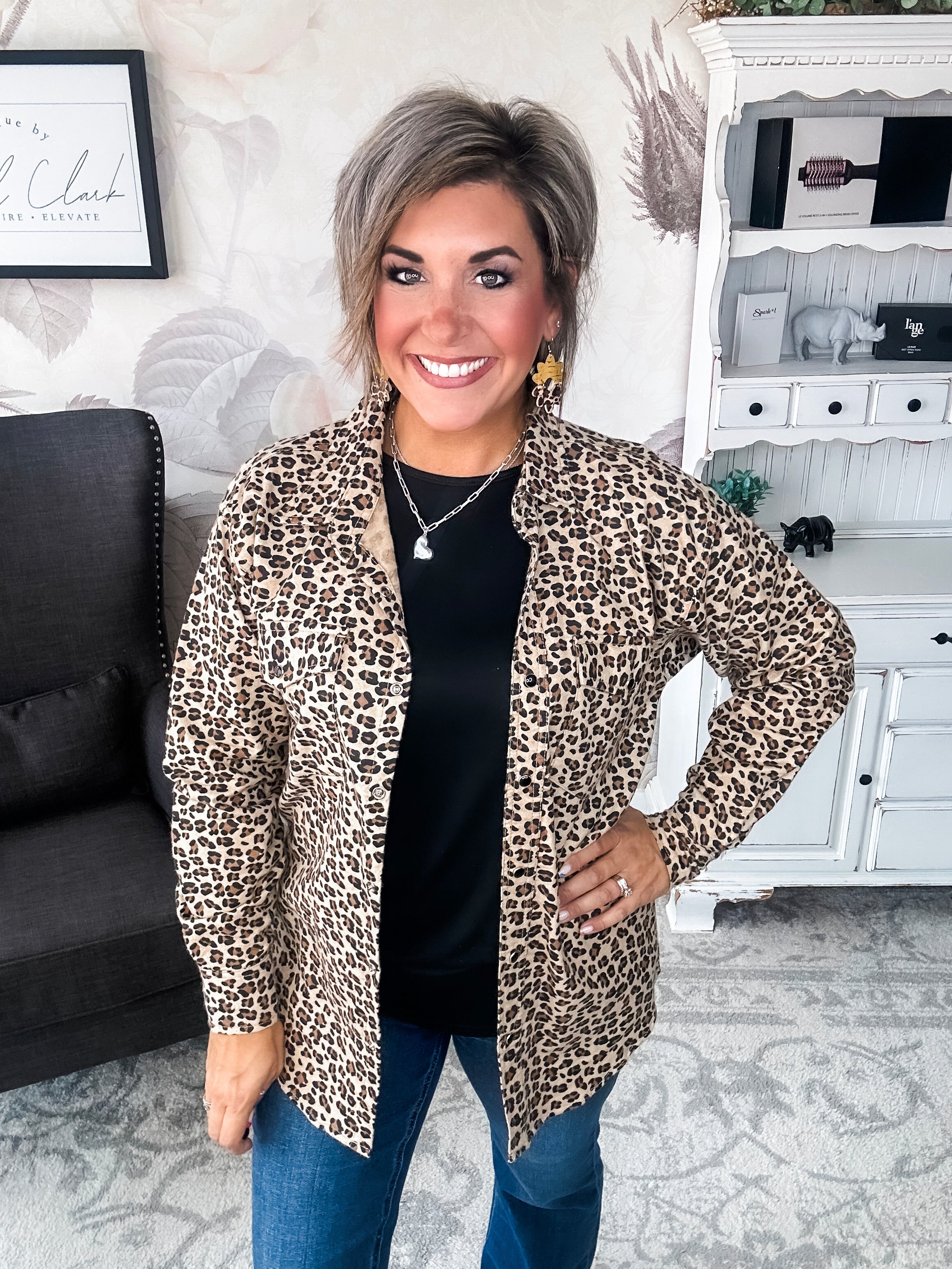 Wild Nights Flannel Button Down