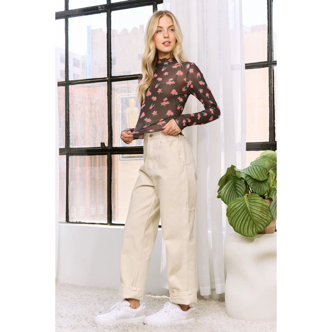 Just Wanna Move It Mesh Top