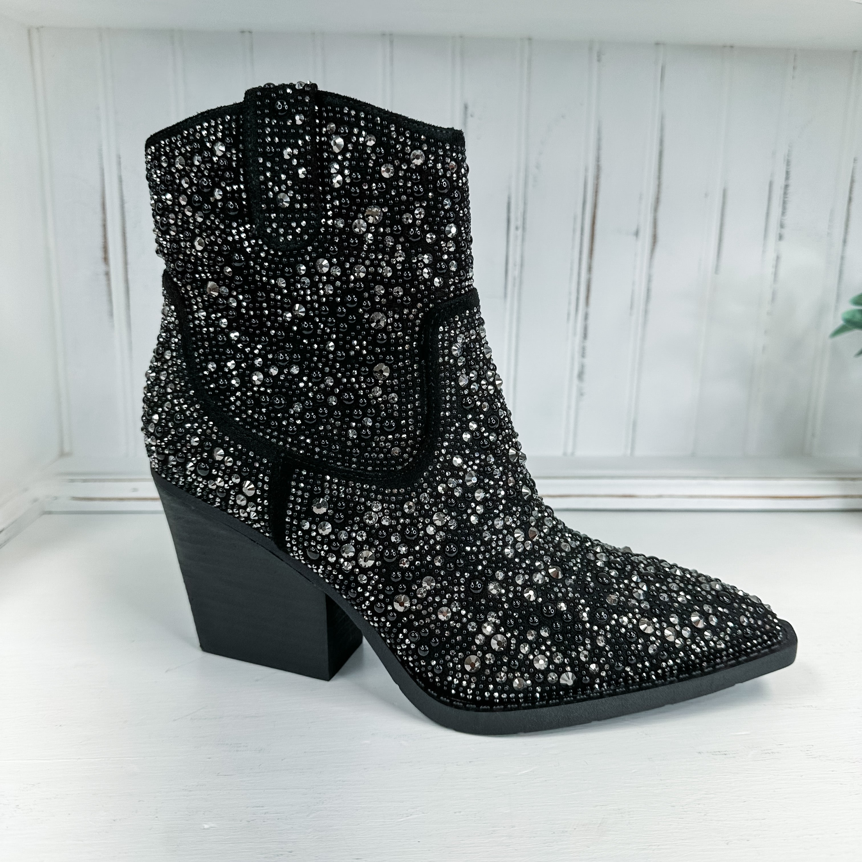 Kady Pearl Boot - Black