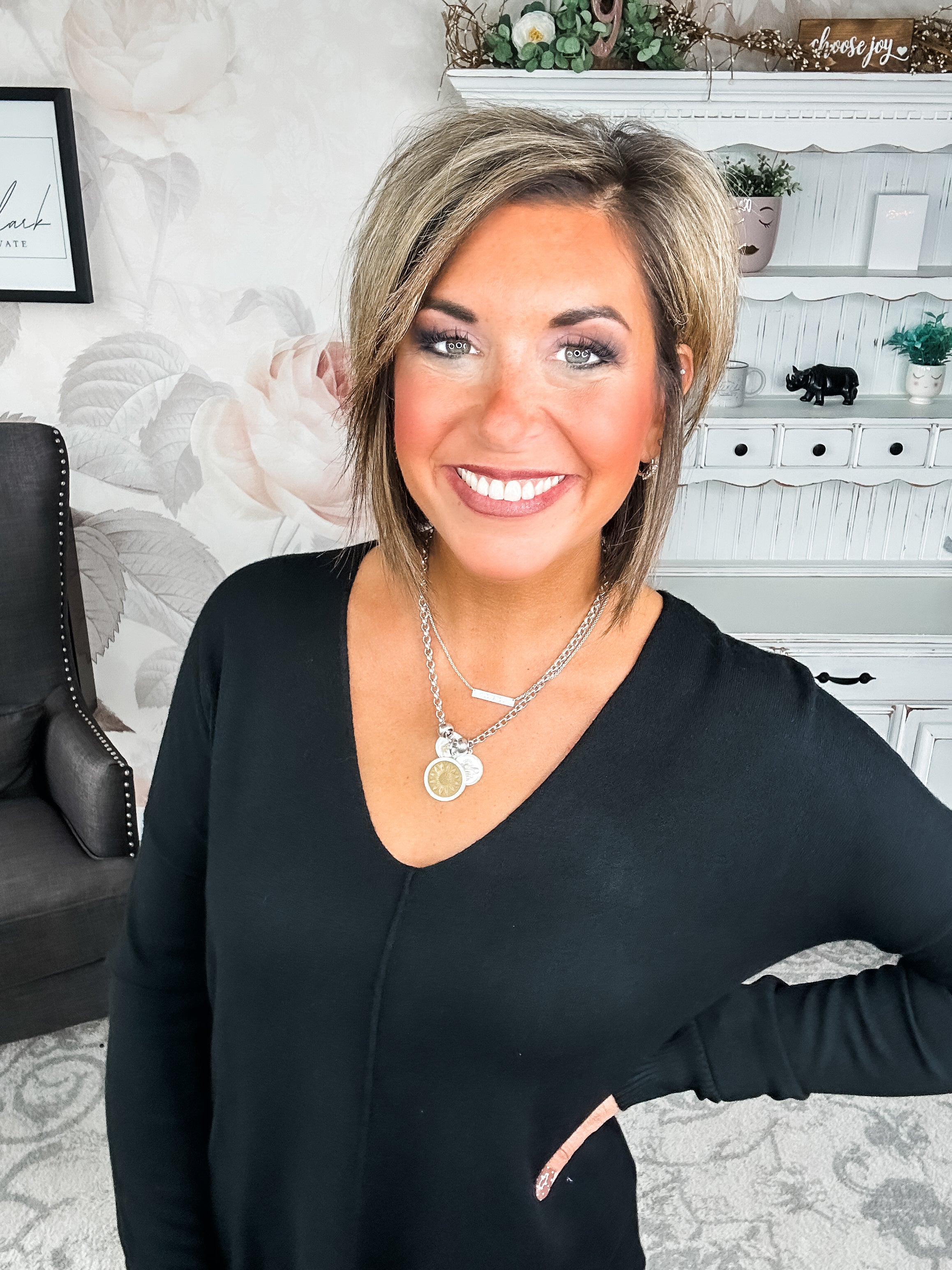 BLACK FRIDAY EXCLUSIVE - Blackout Breezer Sweater - Black