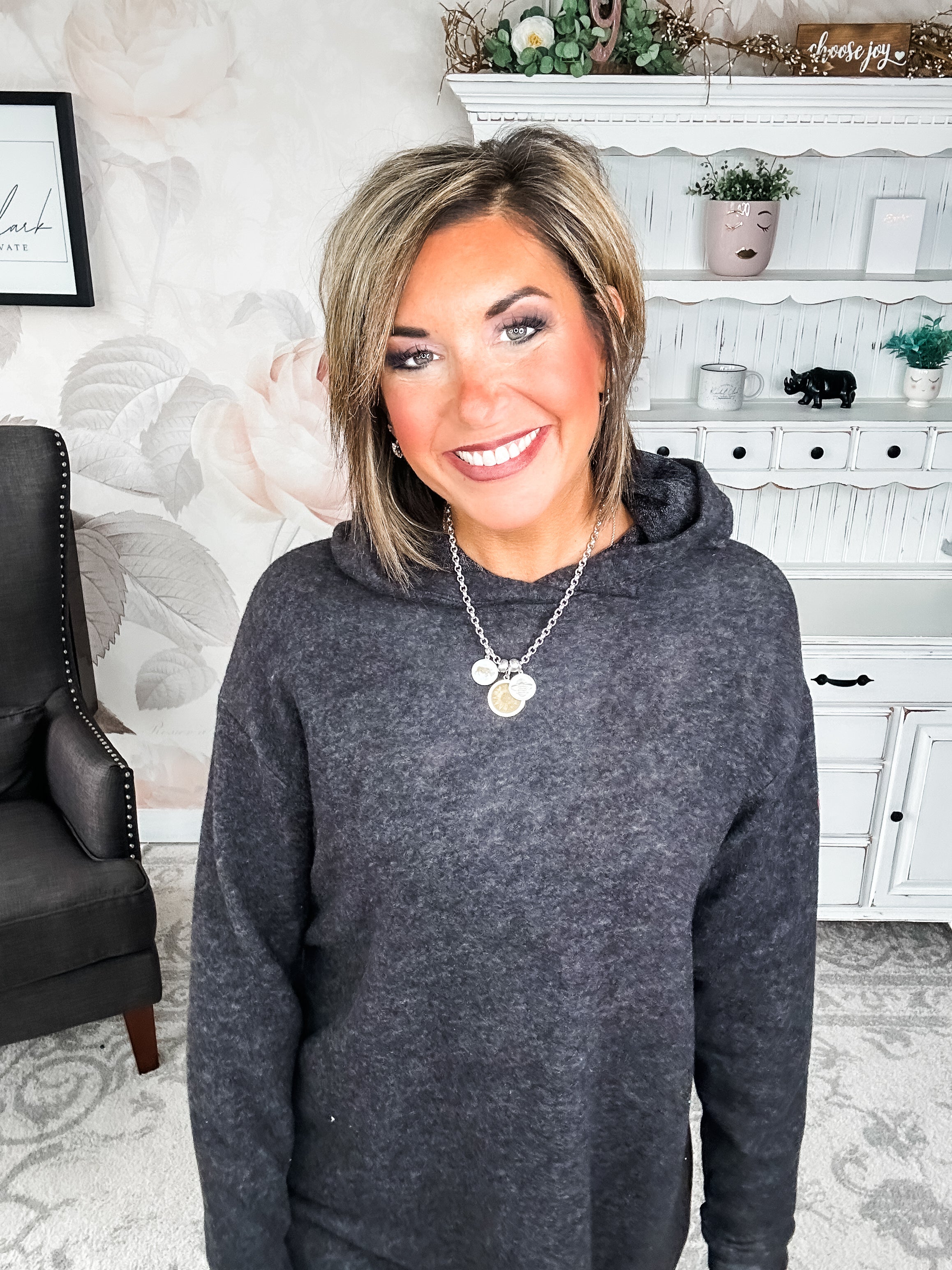Shop Til Sunrise Sweater- Black
