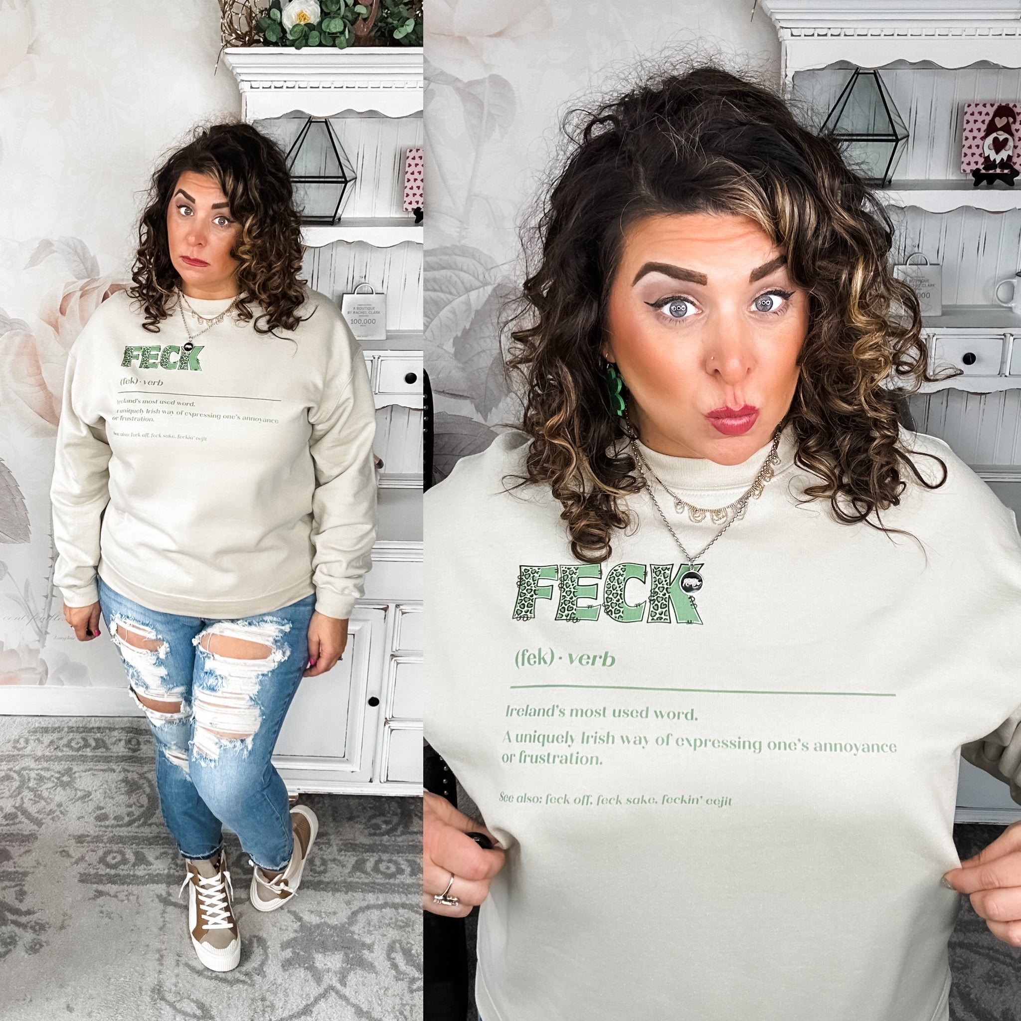 Feck St Patrick's Day Sweatshirt