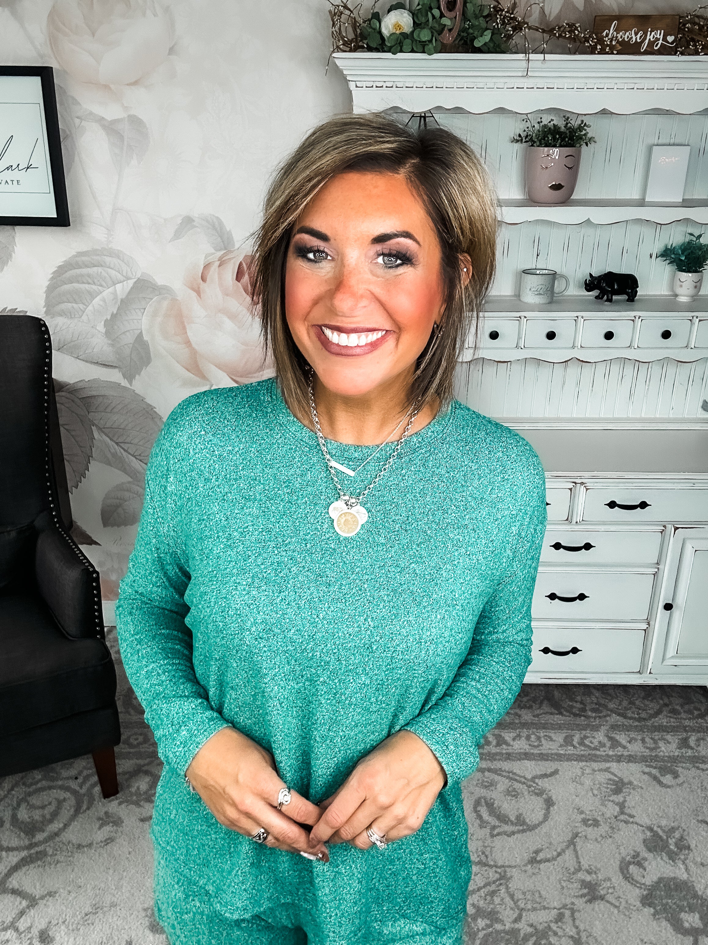 BLACK FRIDAY EXCLUSIVE - Twilight Traveler Lounge Set - Dark Green