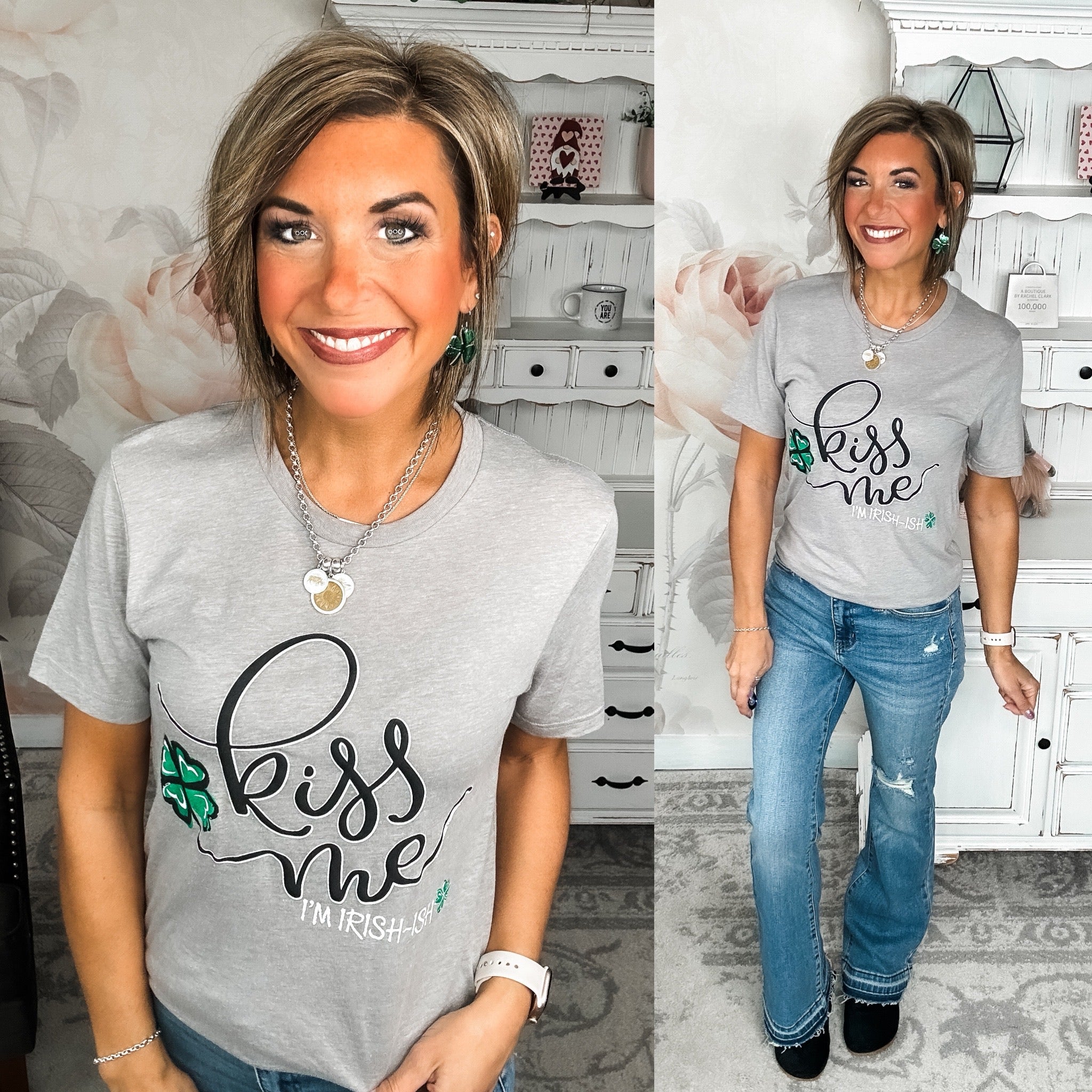 Kiss Me I'm Irish-ish Graphic Tee