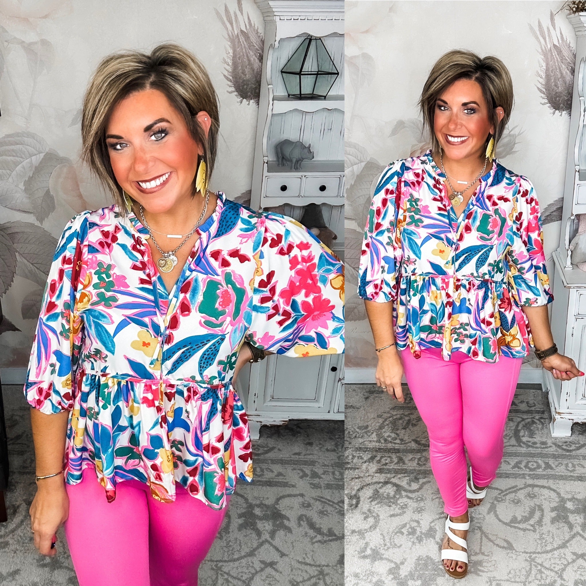 Wild Flowers Blouse