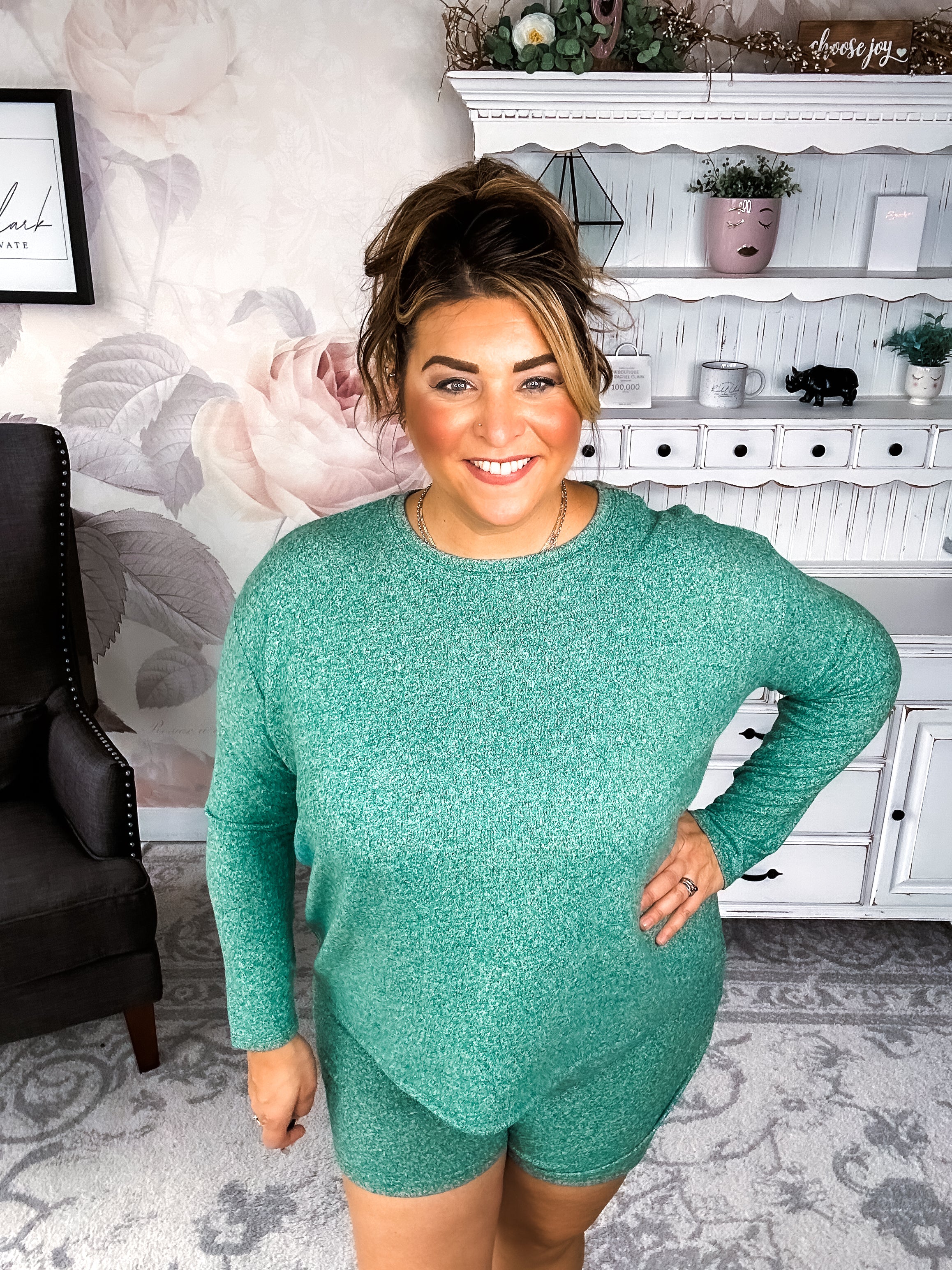 Twilight Traveler Lounge Set - Dark Green