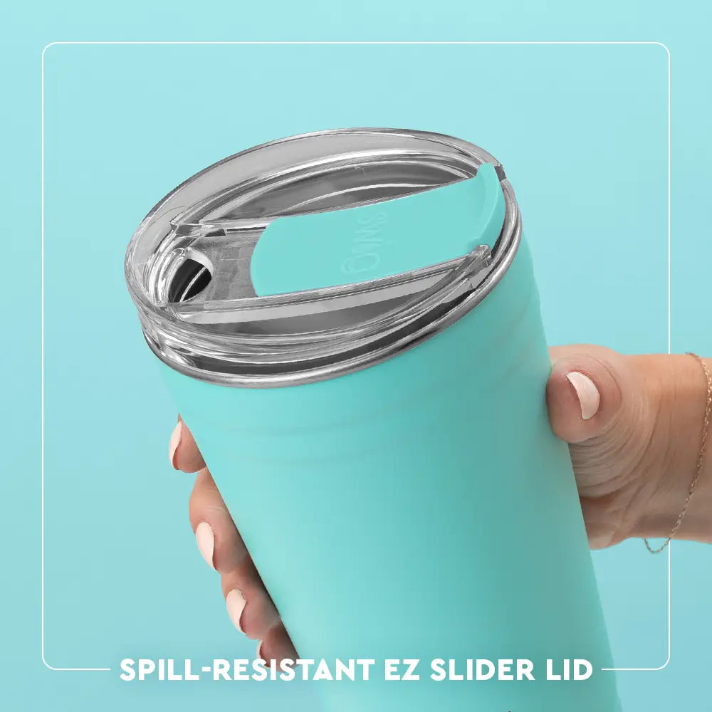 Spill Resistant EZ Slider Lid