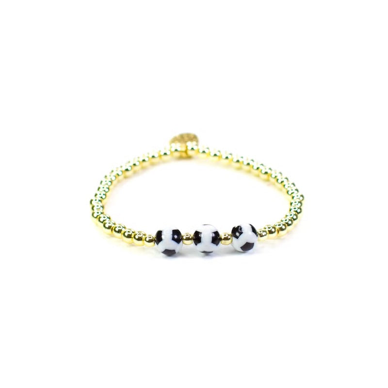 Sports Bracelet 18K Gold - Soccer