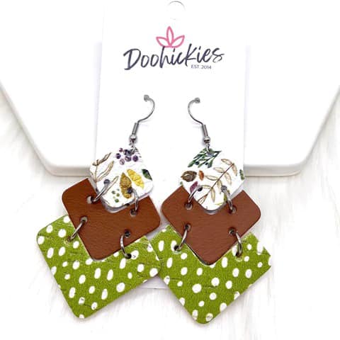 2.5" Mix & Match Boho Sprig Earring - Lola