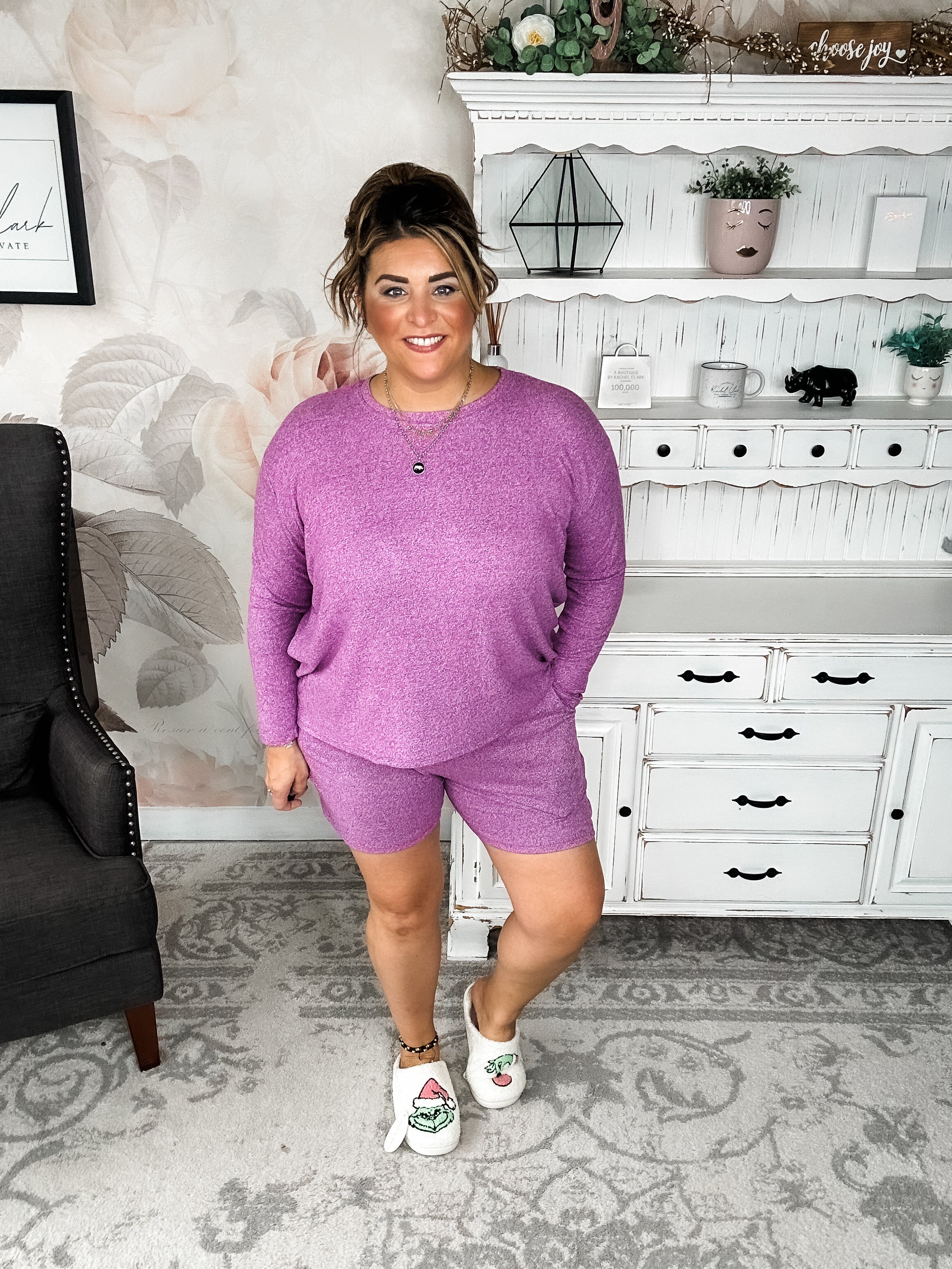 Twilight Traveler Lounge Set - Light Plum