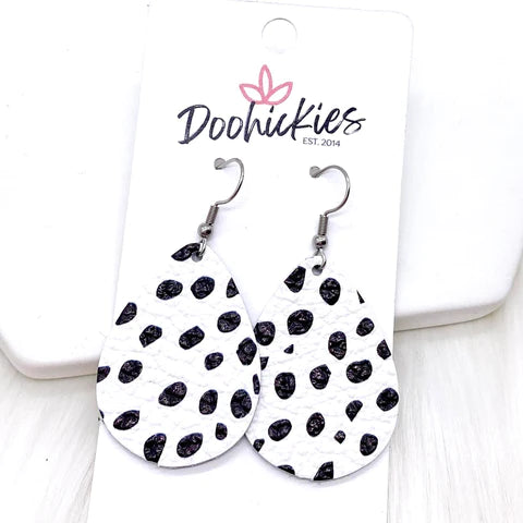 1.5" The Classics Mini Collection - Dalmatian Earrings