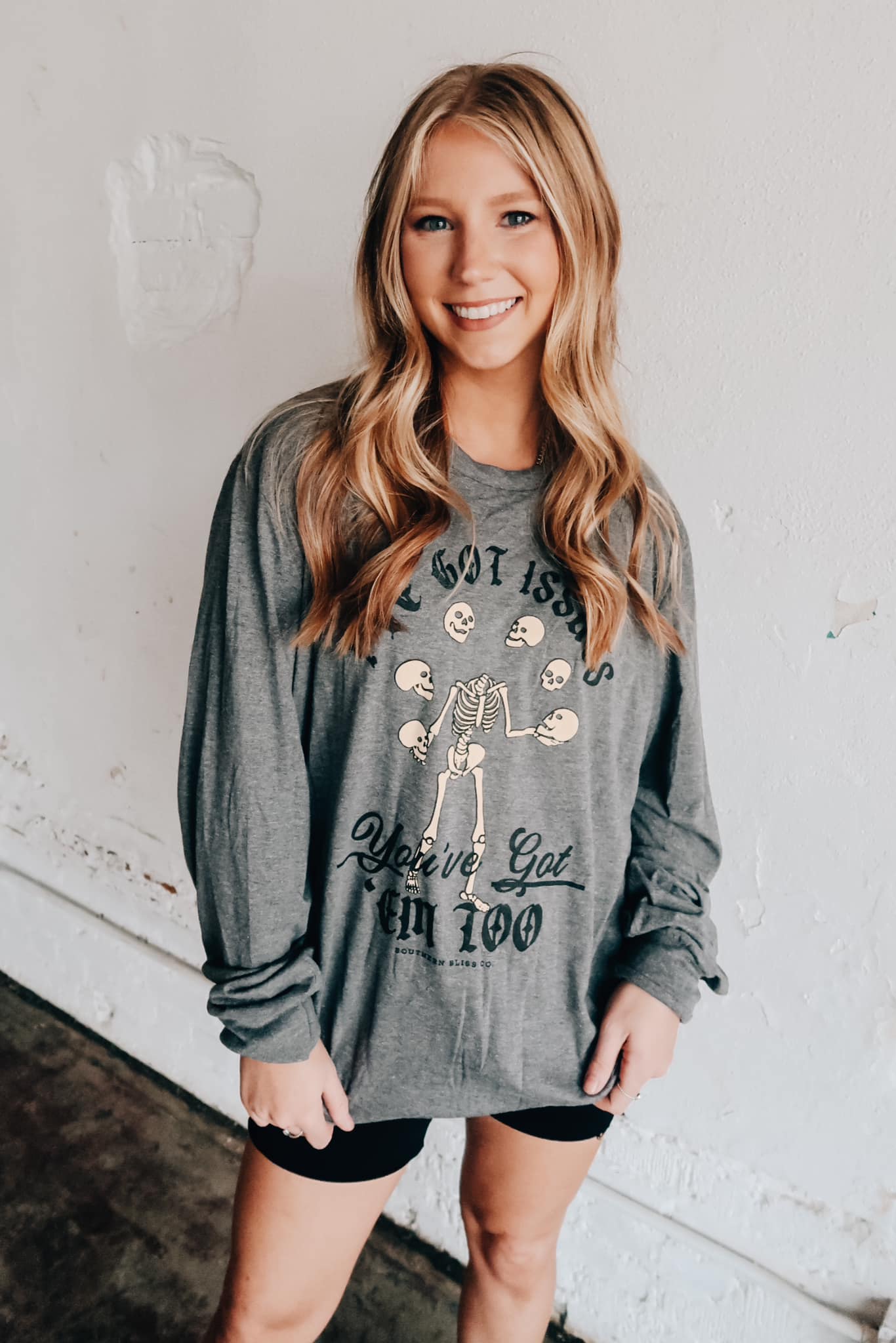 I've Got Issues Long Sleeve Graphic Tee