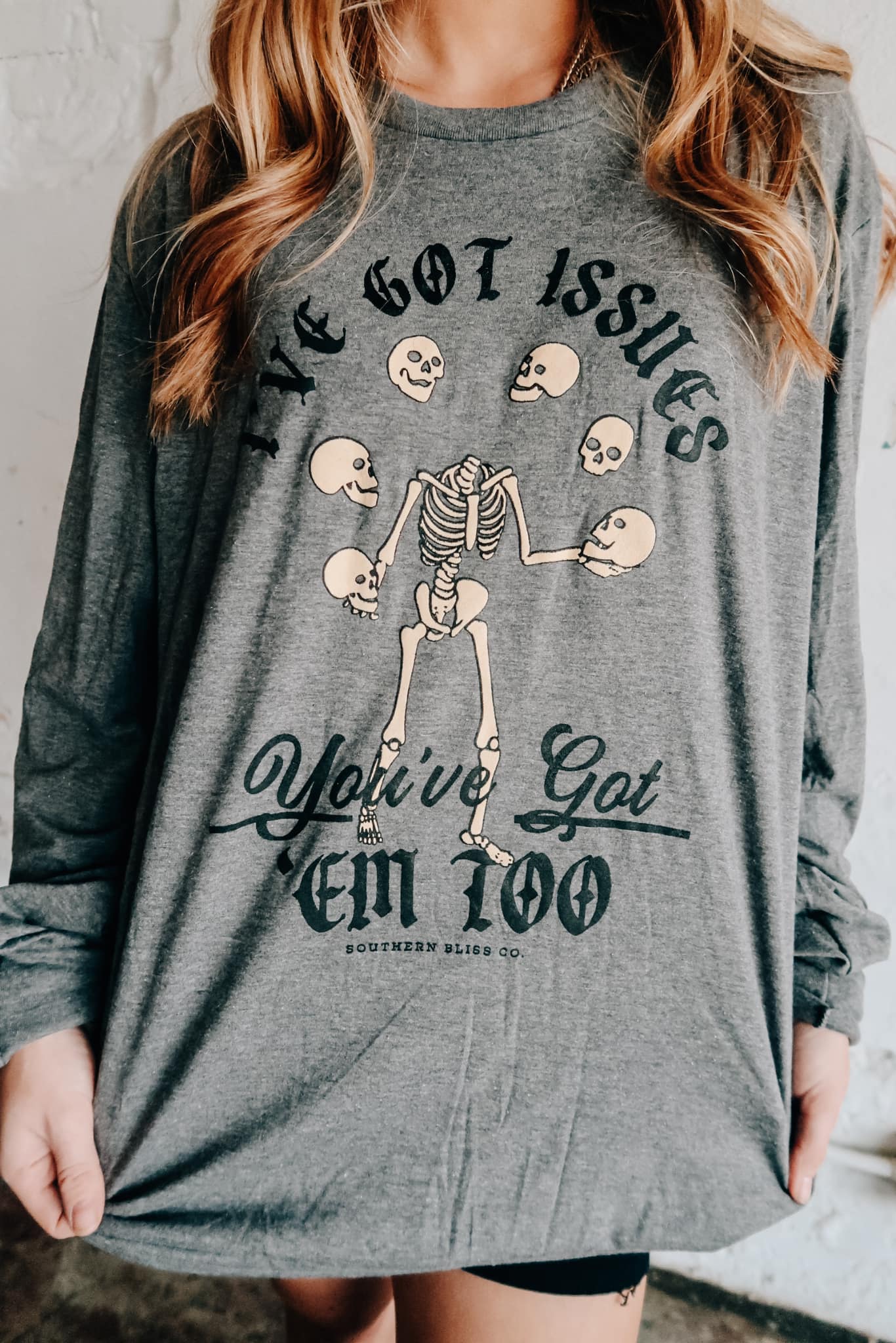 I've Got Issues Long Sleeve Graphic Tee