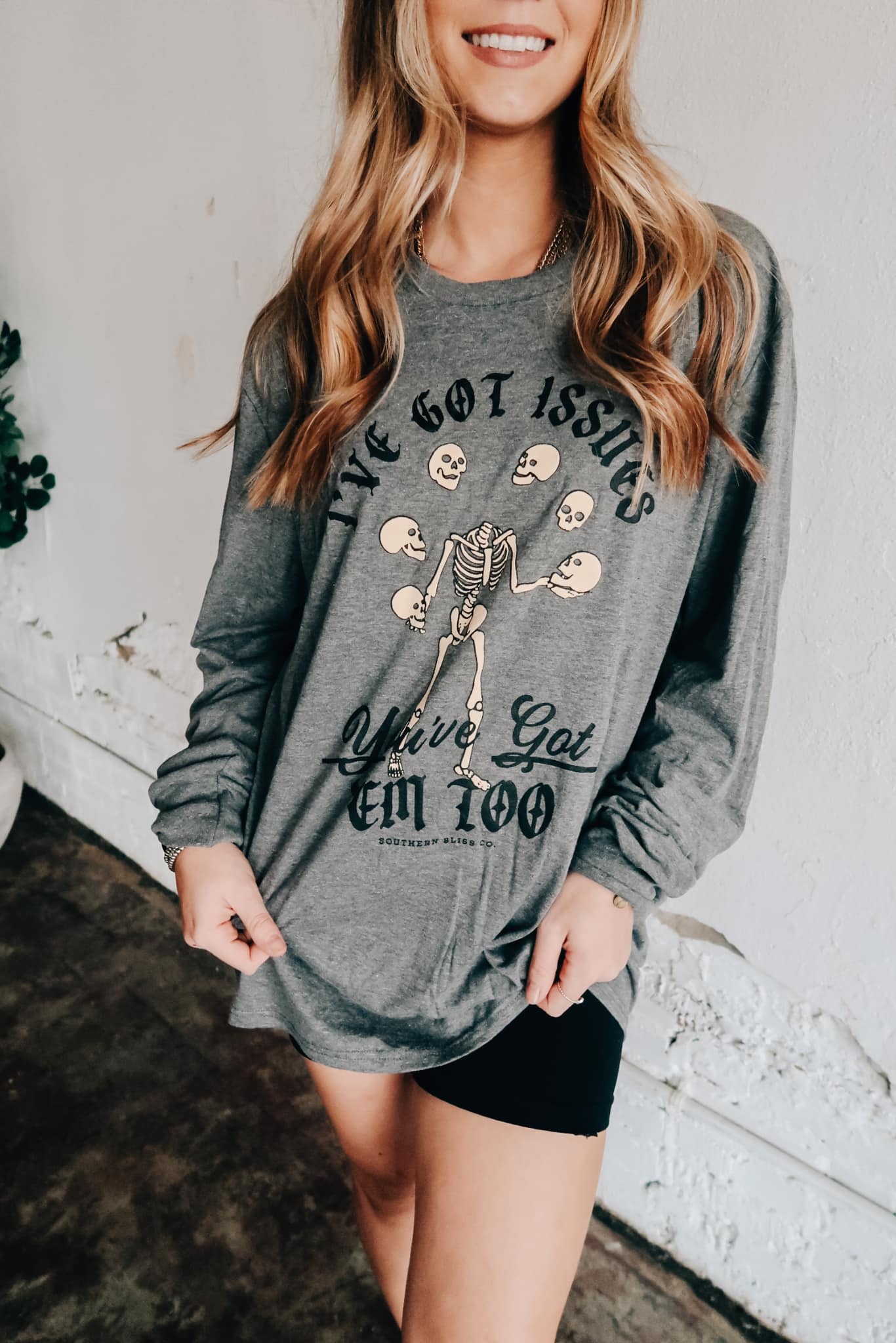 I've Got Issues Long Sleeve Graphic Tee