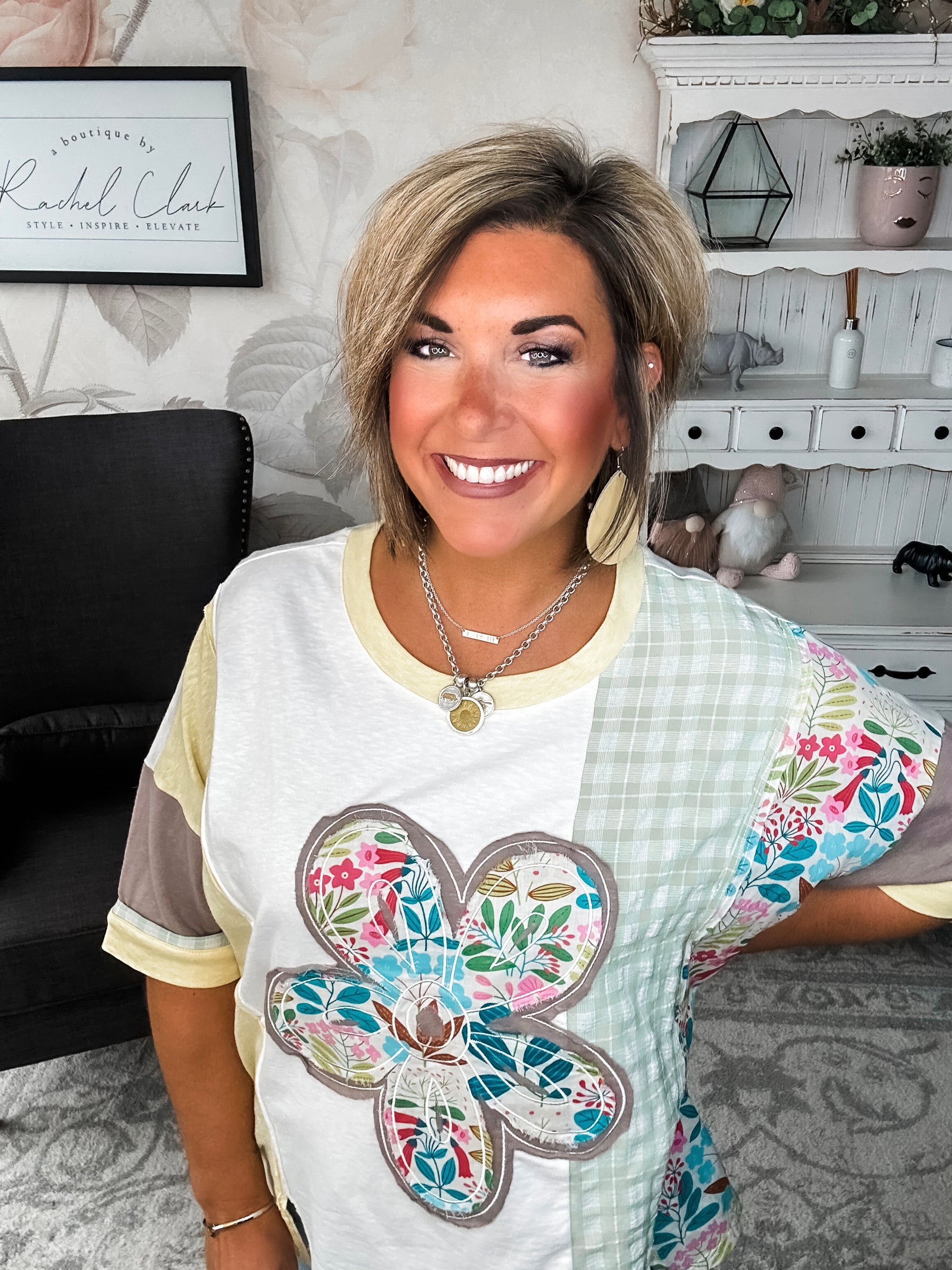 Anything Goes Girl Tunic Top