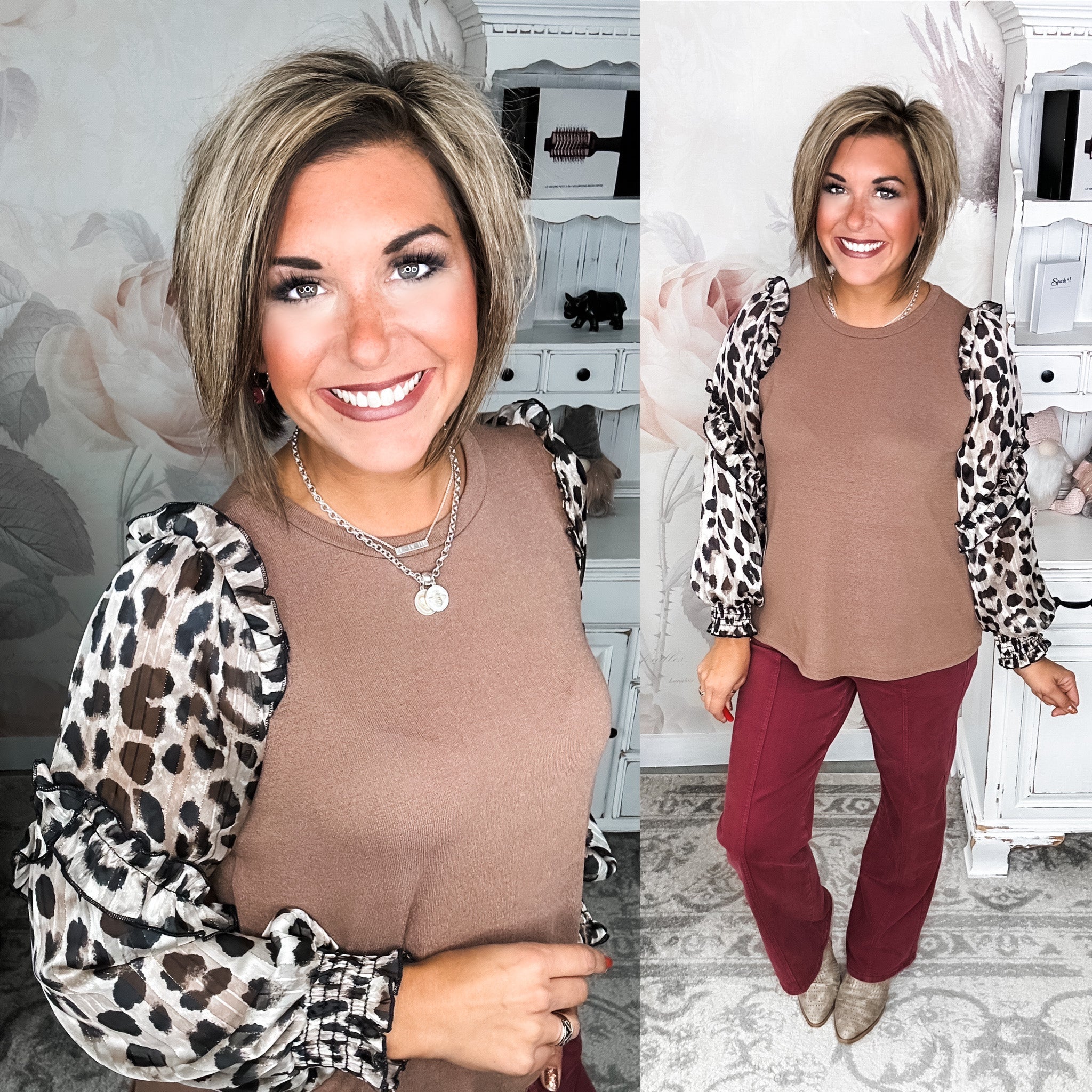 Tell Me You Need Me Top - Mocha