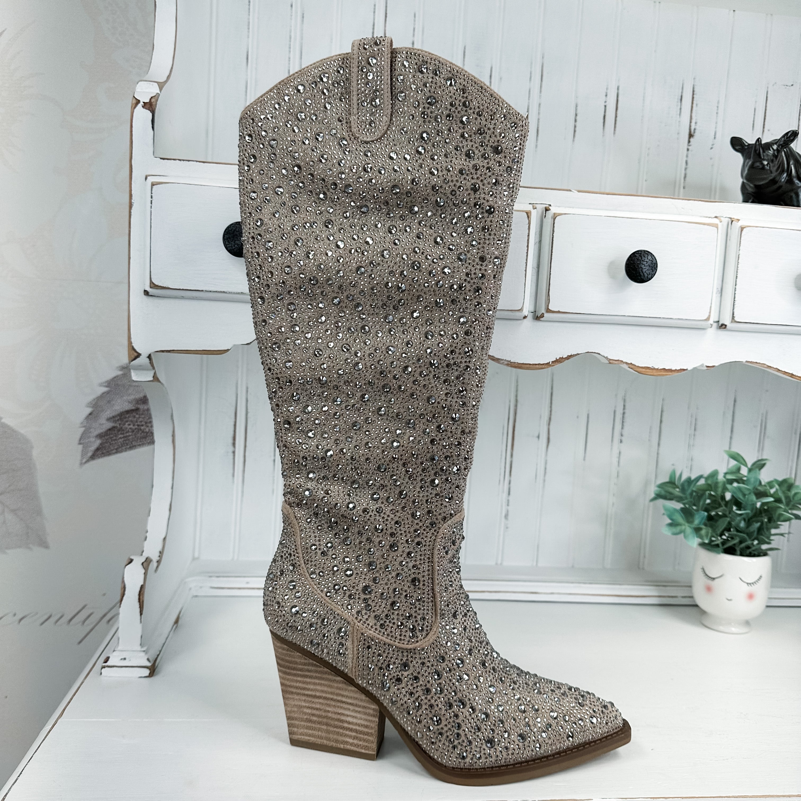 Kady Tall Boot - Taupe