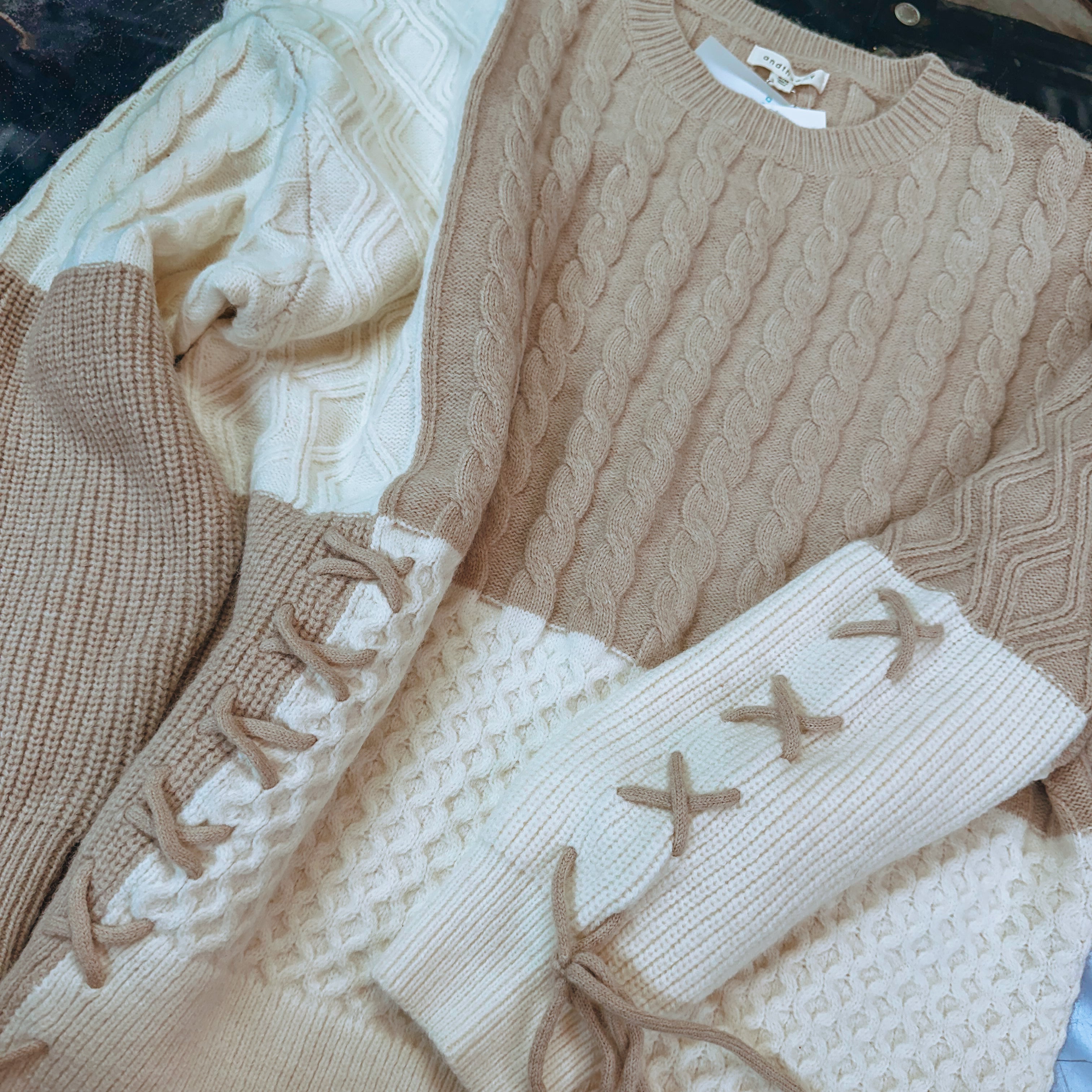 Tied Me Up Sweater