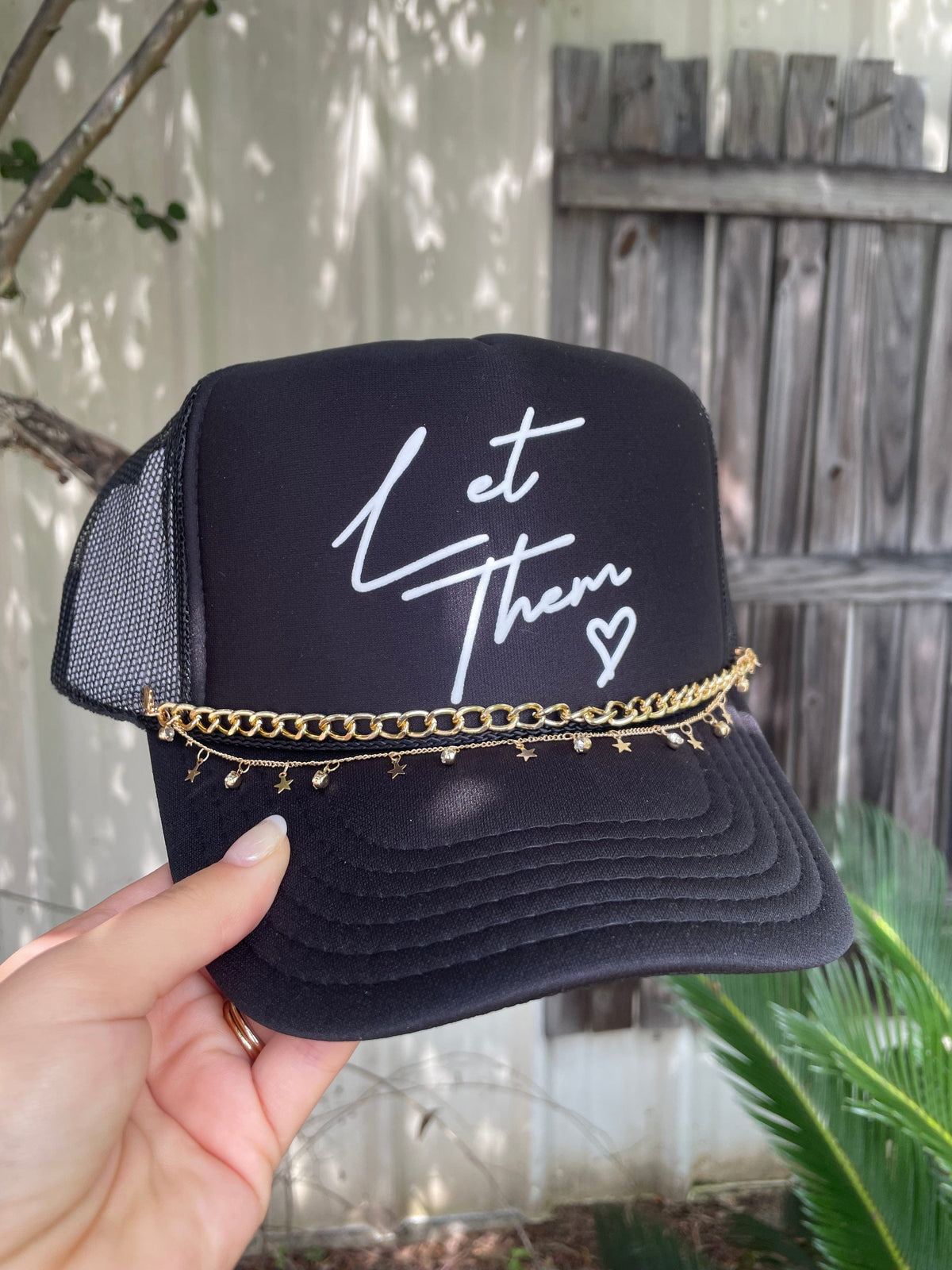 Let Them Black Trucker Hat *ONLINE EXCLUSIVE*