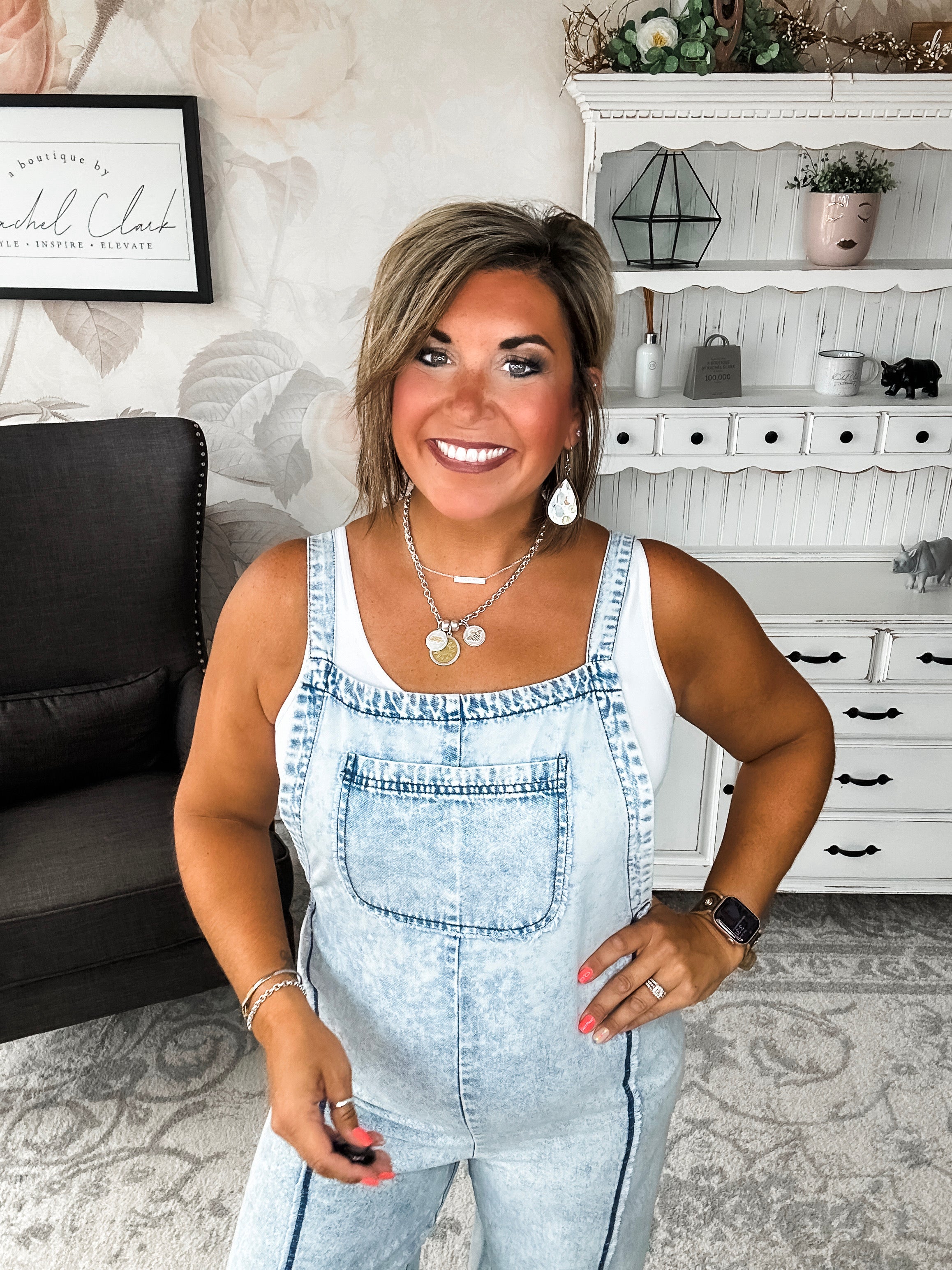 Repeat The Past Denim Jumpsuit Overalls