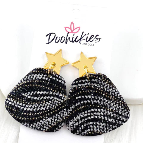 2" Star Struck Jasmine Earrings - Gold