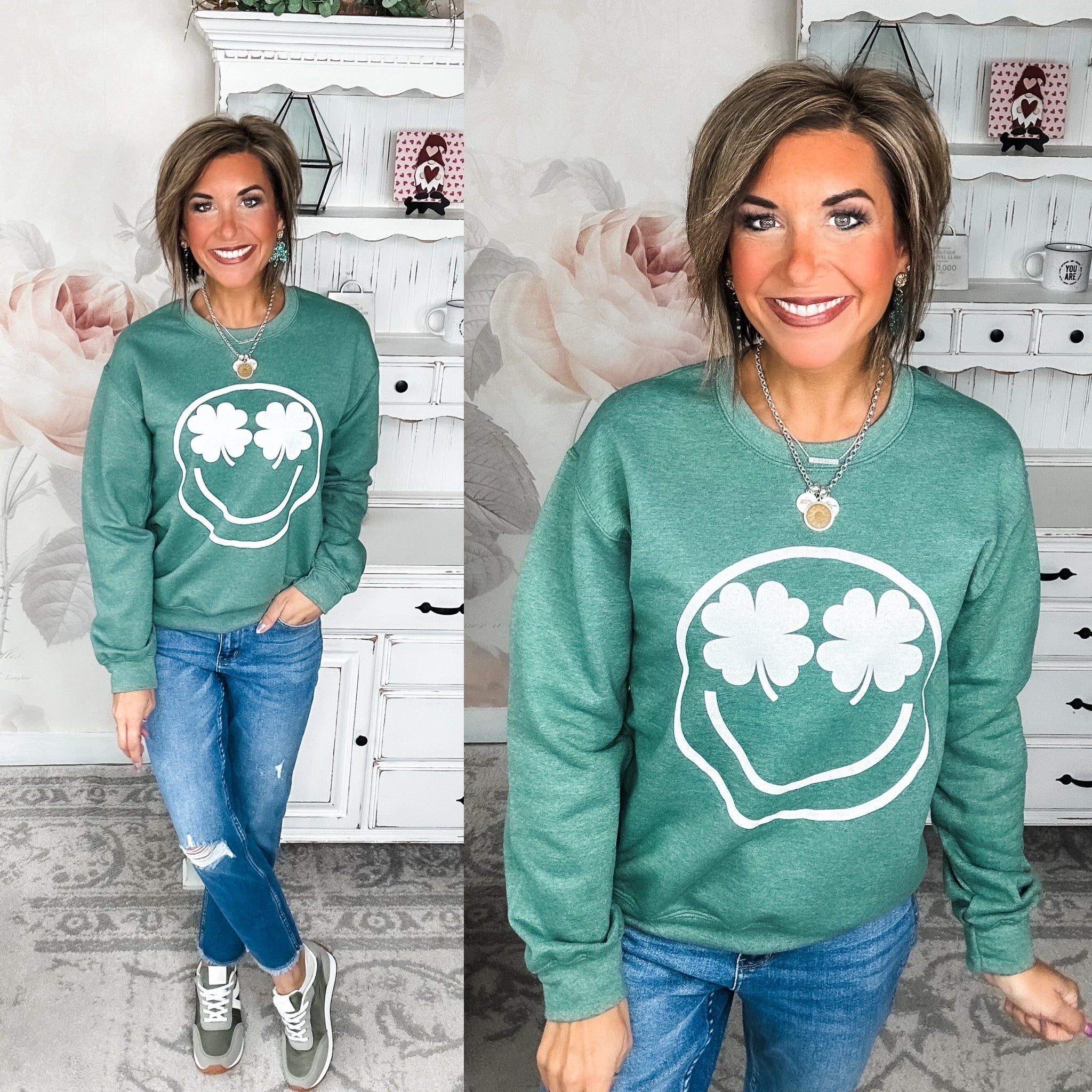 Shamrock Eyes Sweatshirt